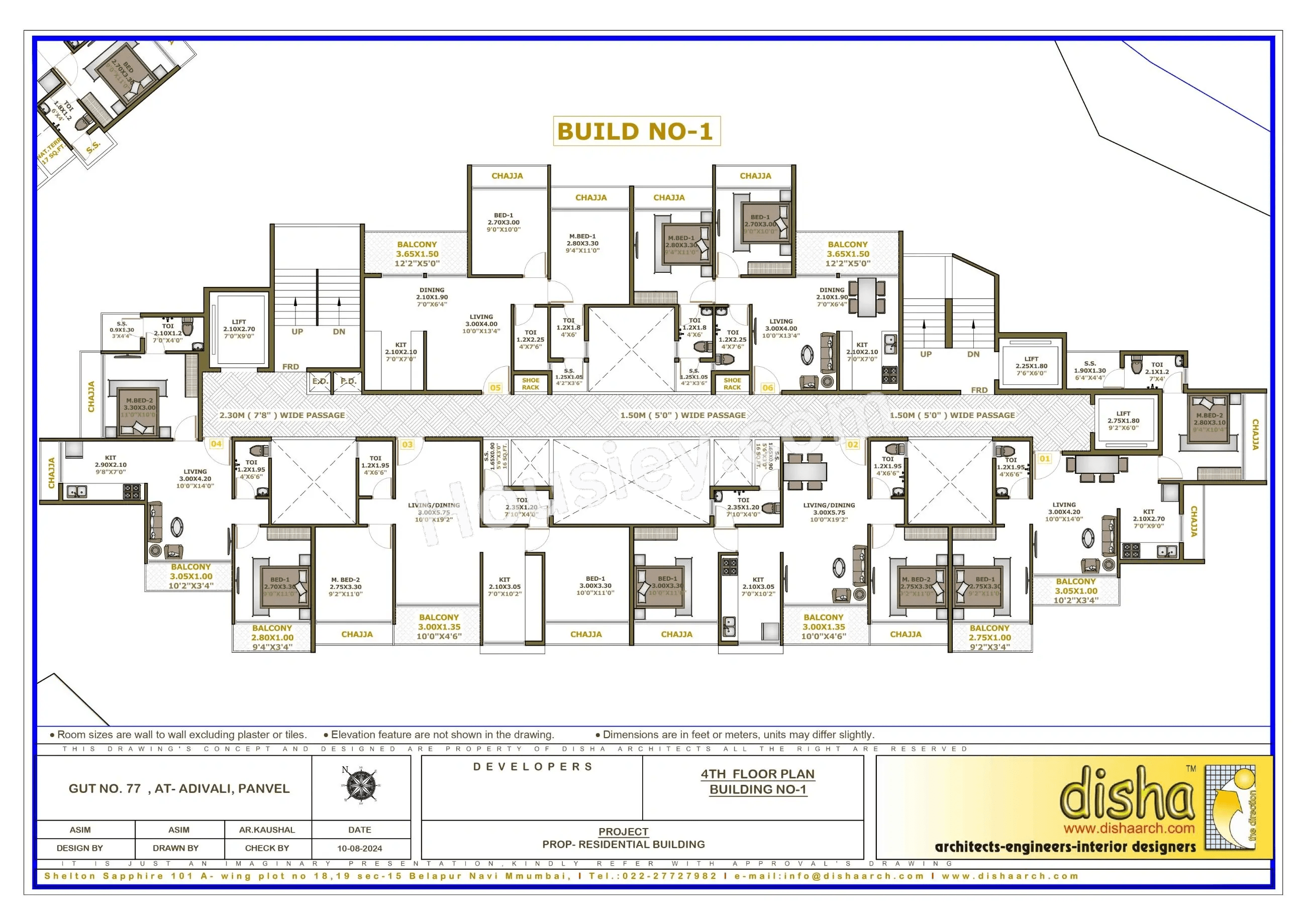 Sai Residency Floor plan 2