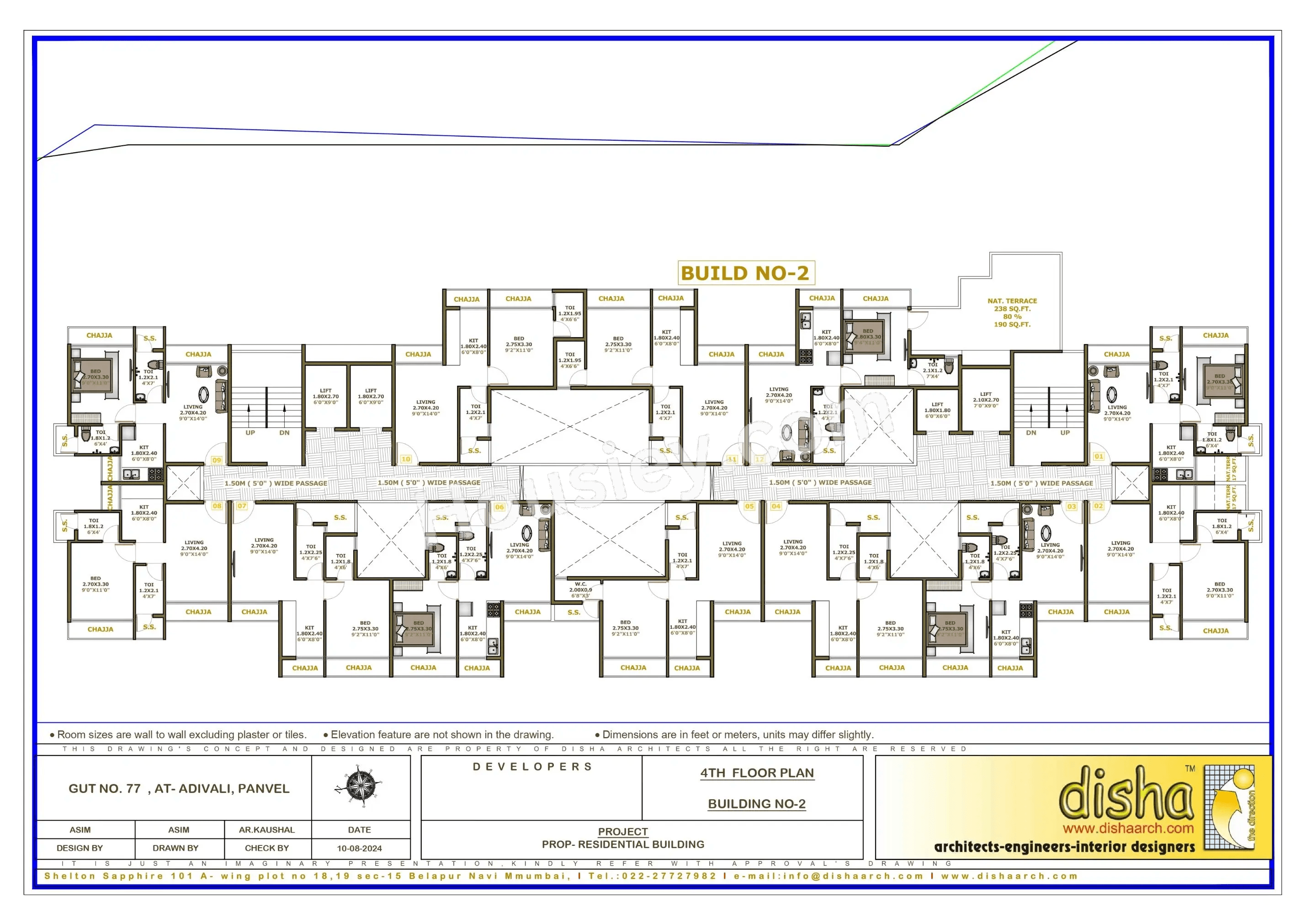 Sai Residency Floor plan 3