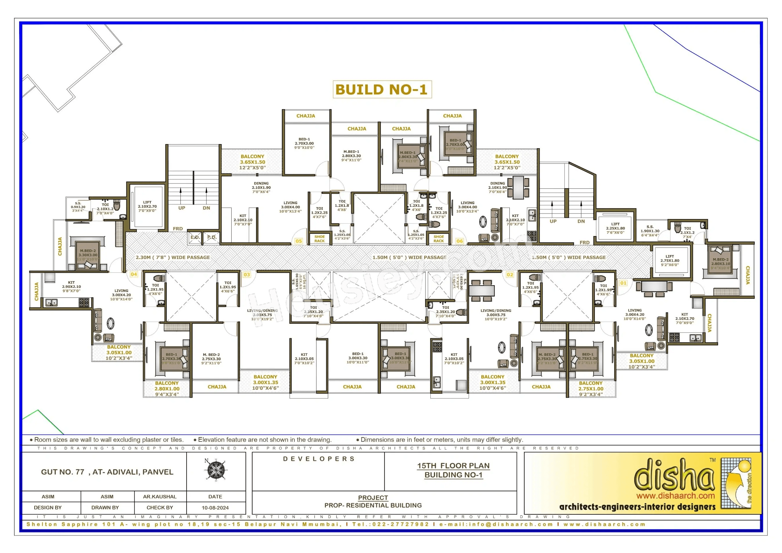 Sai Residency Floor plan 4
