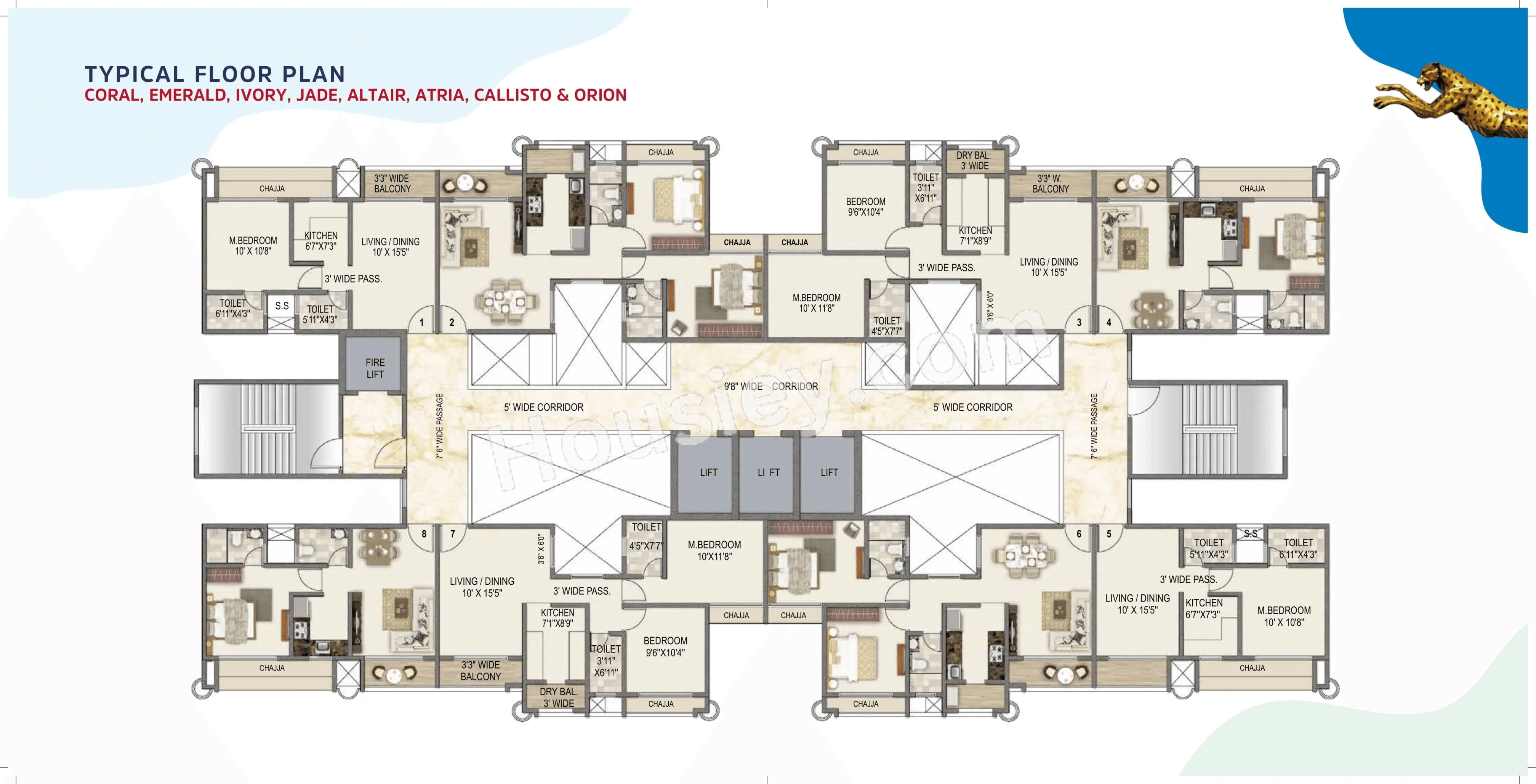 Sai Sun City Floor plan 3