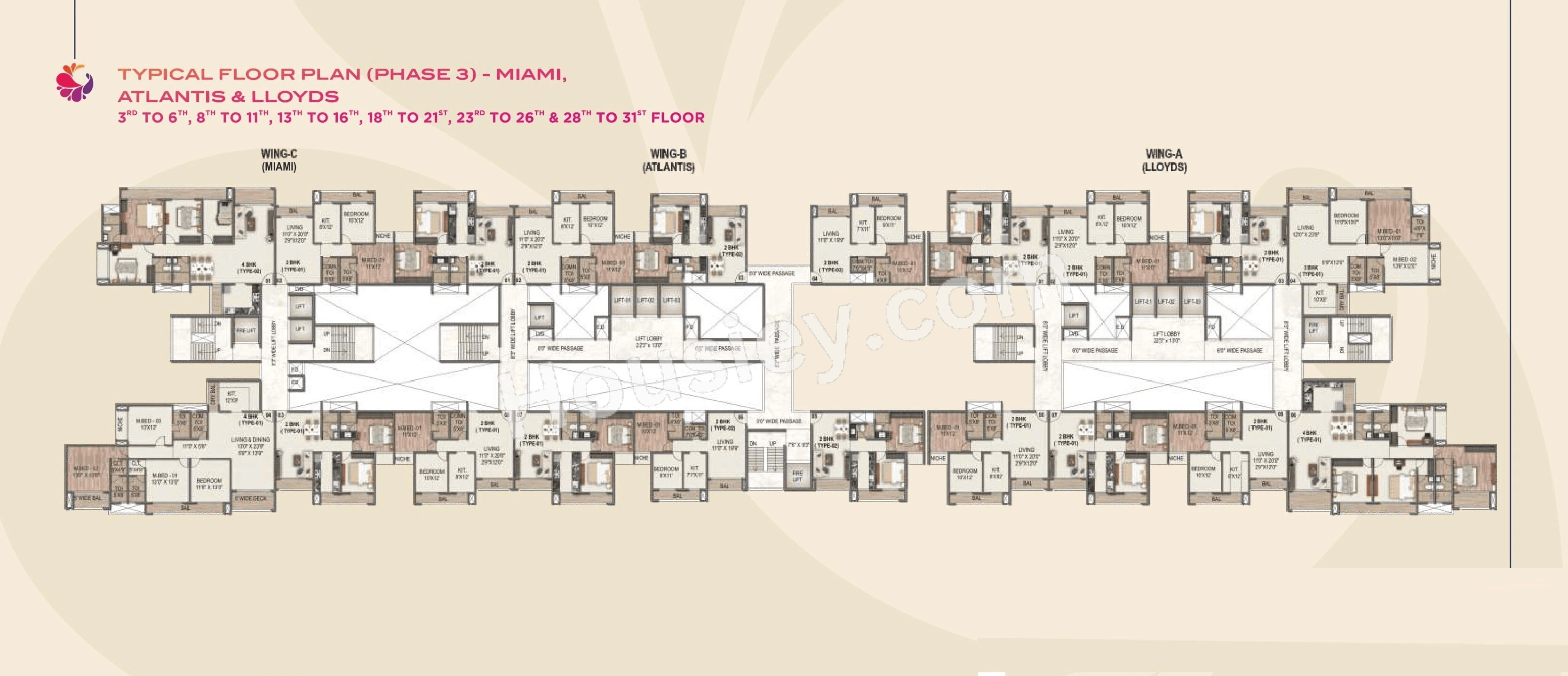 Sai World City Floor plan 3
