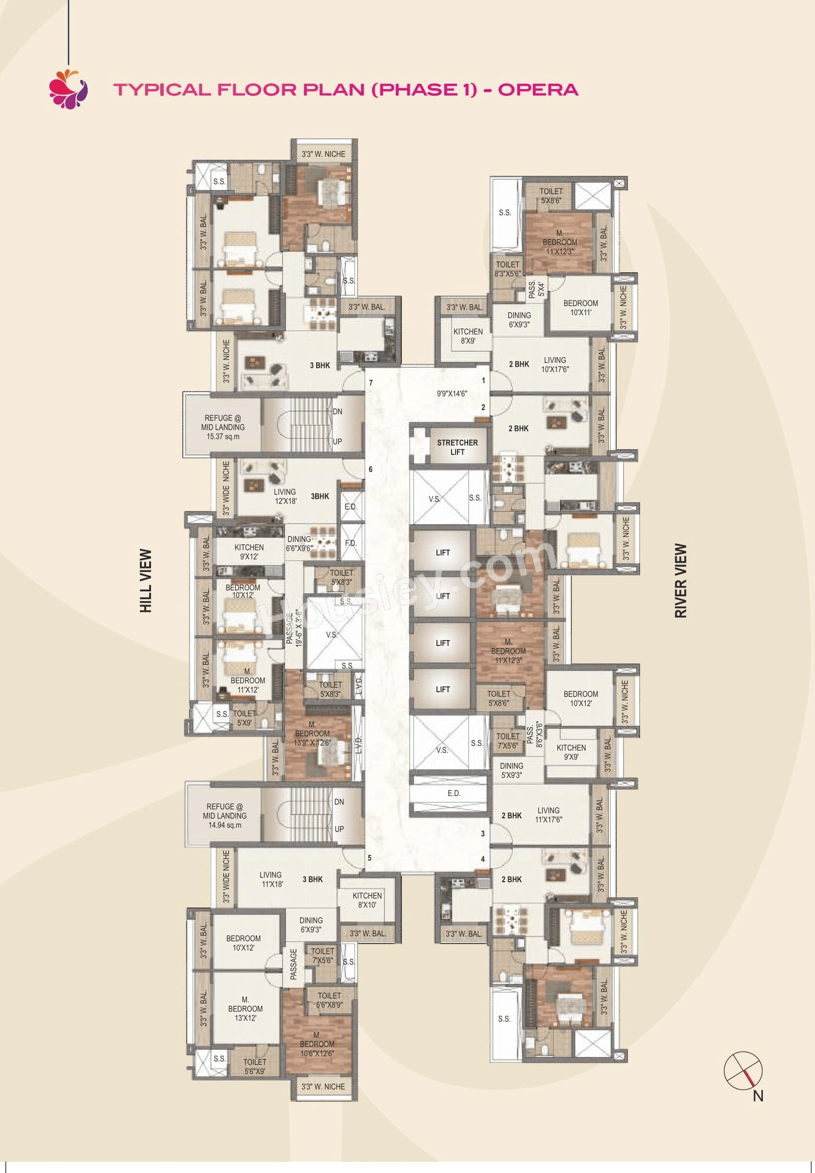 Sai World City Floor plan 5