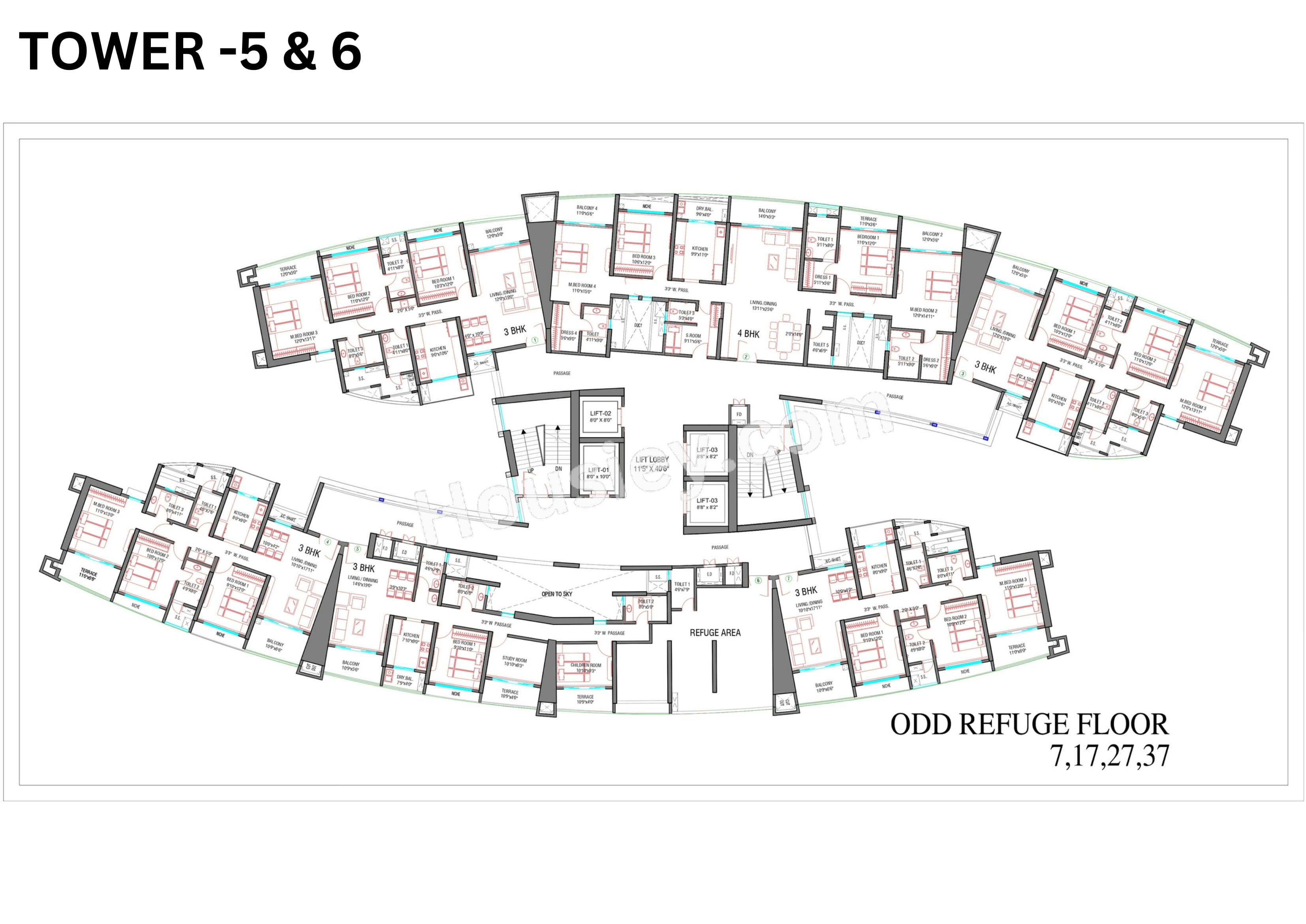 Sai World Empire Floor plan 4