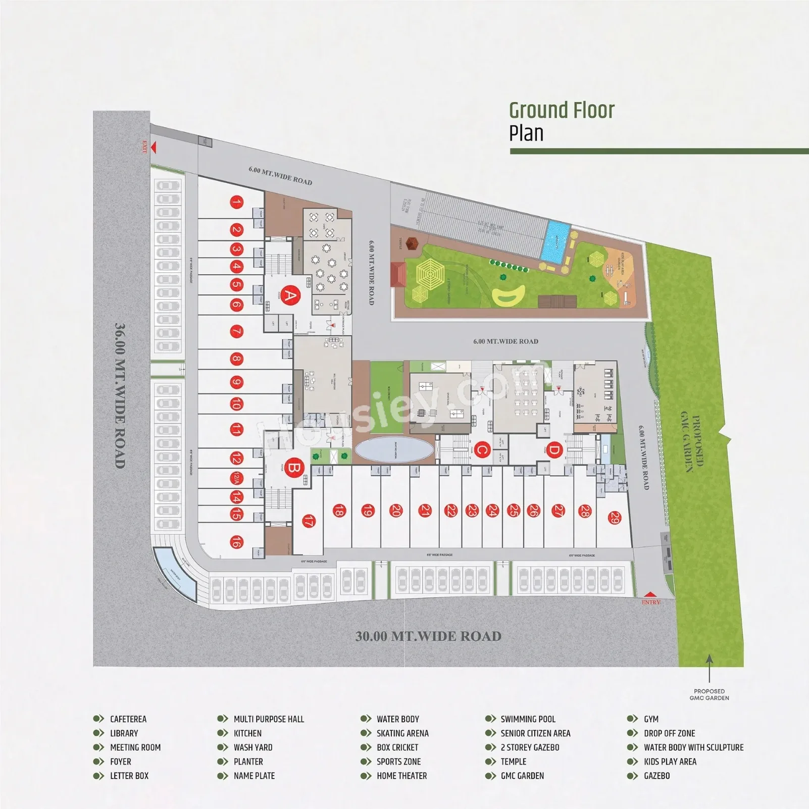 Sakar Prime Floor plan 2