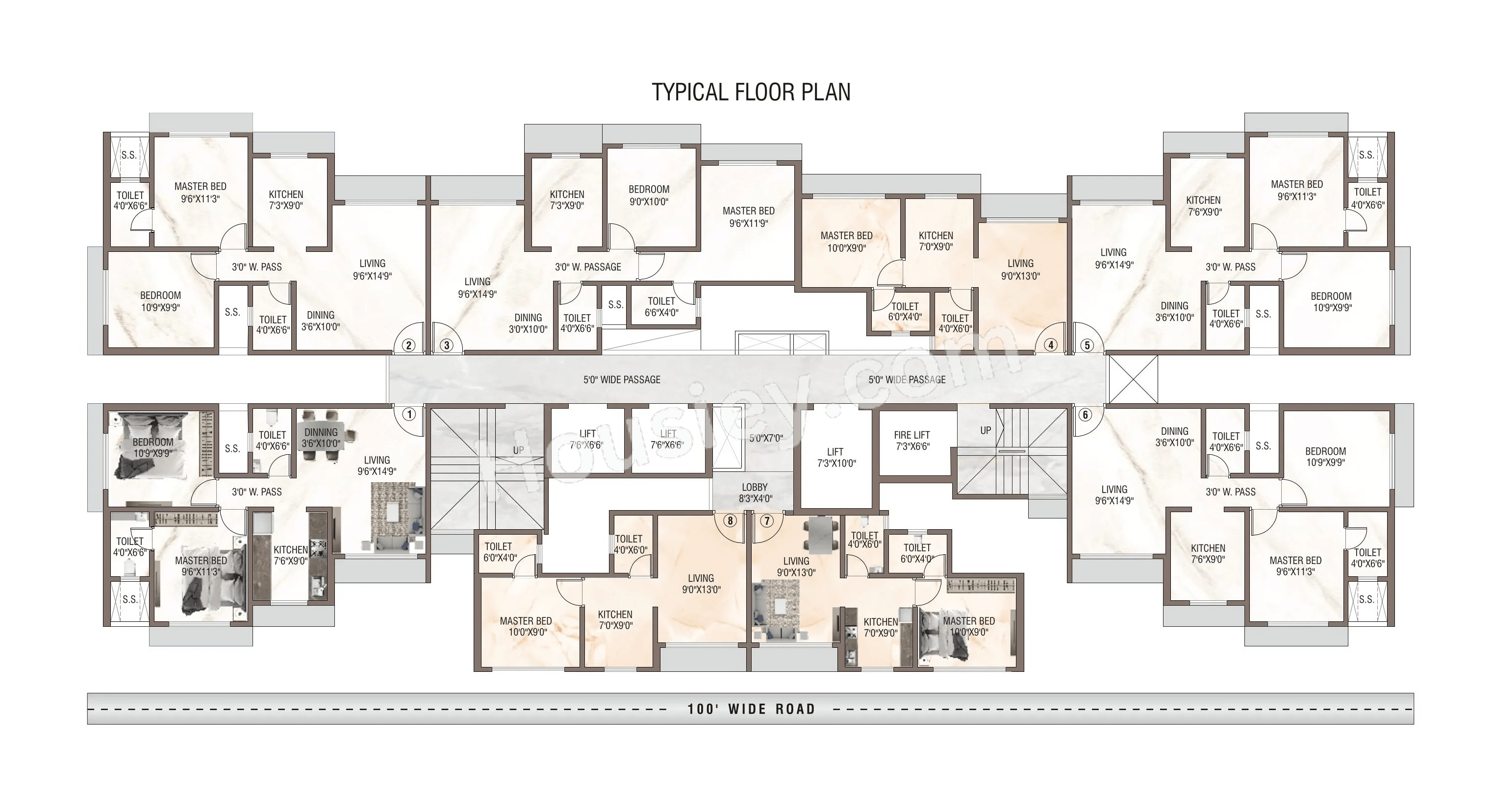Salasar Aagman Floor Plan