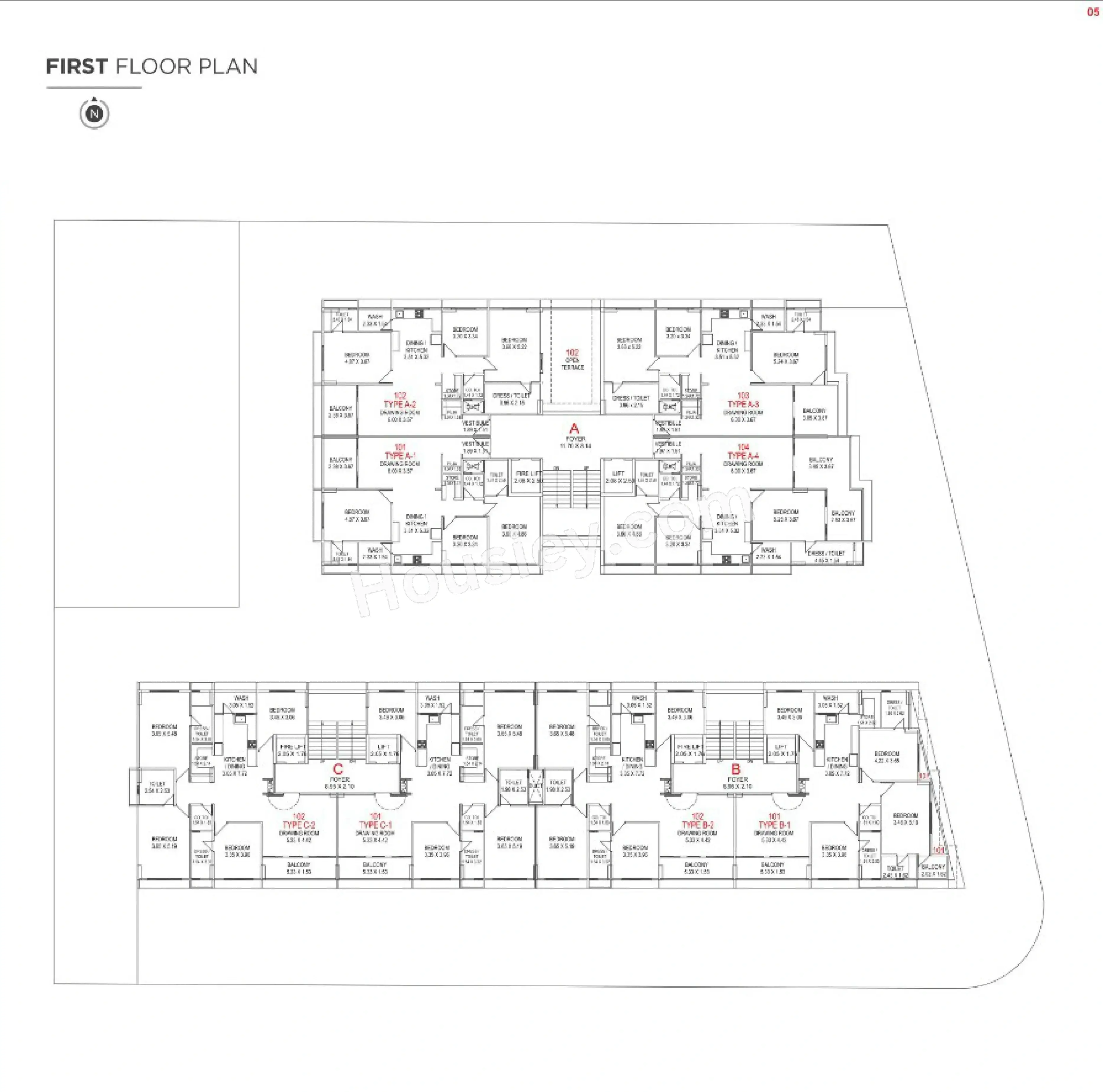 Samatva Amaryllis Floor plan 1