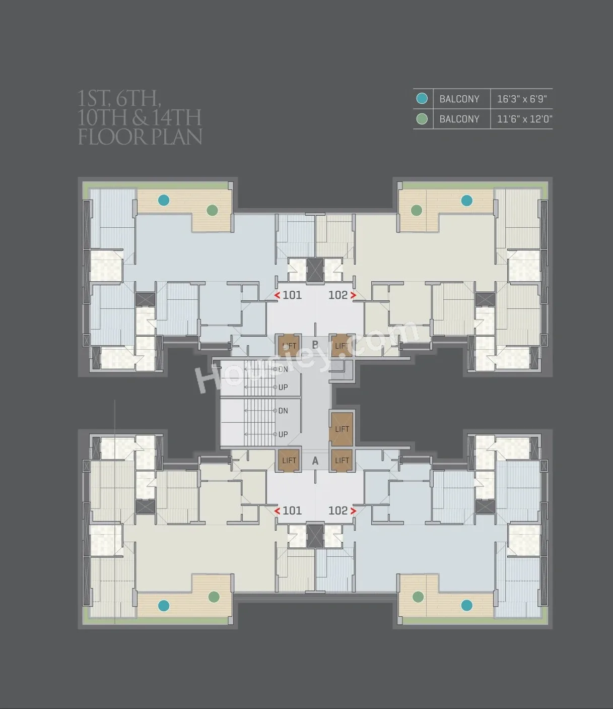 Samor The Gold Floor plan 2