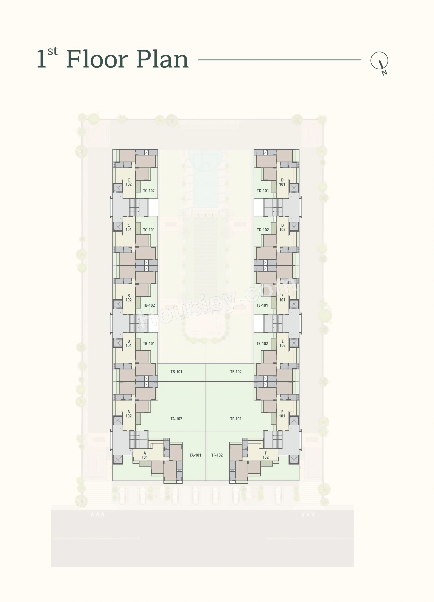 Sampatti Celestial Garden Living Floor plan 2