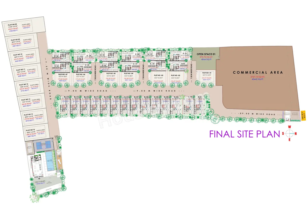 Samrat Green Republic Floor Plan