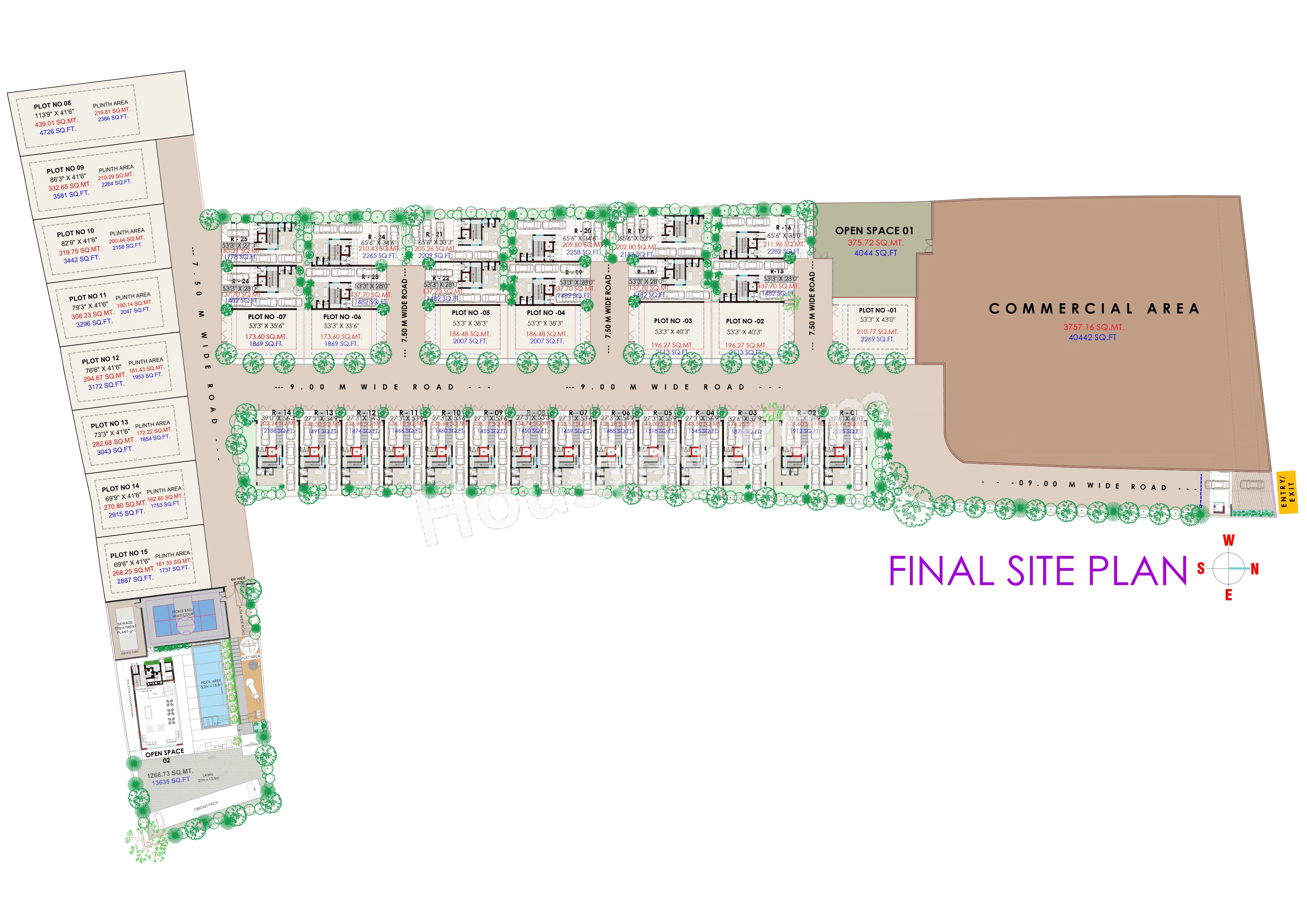 Samrat Green Republic Floor Plan