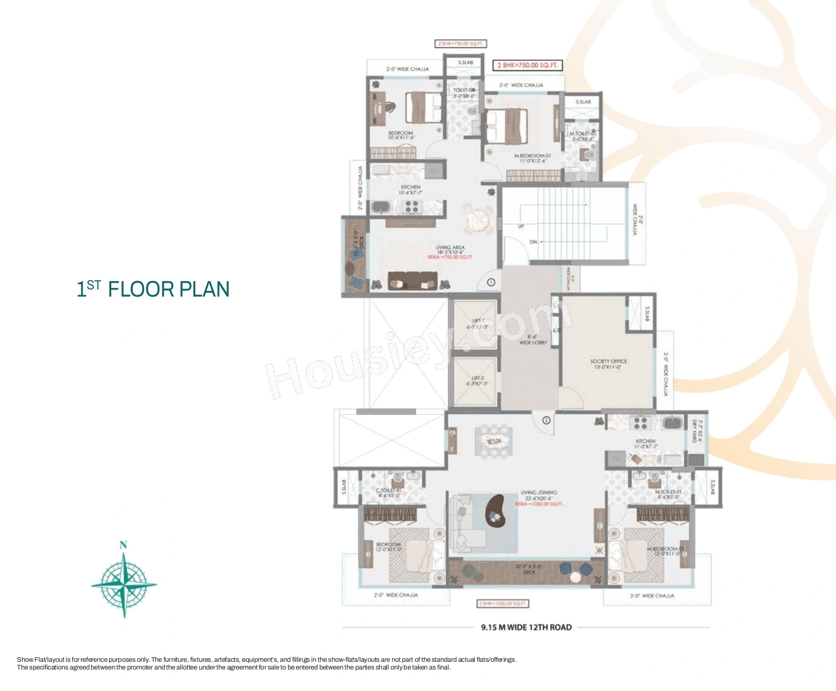 Sandu Vishranti Floor plan 1