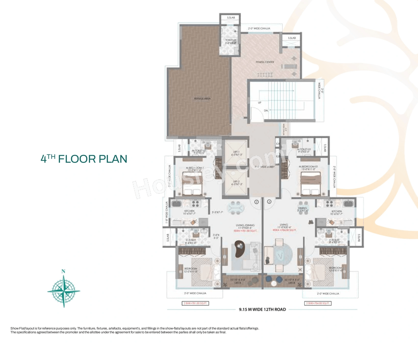 Sandu Vishranti Floor plan 2