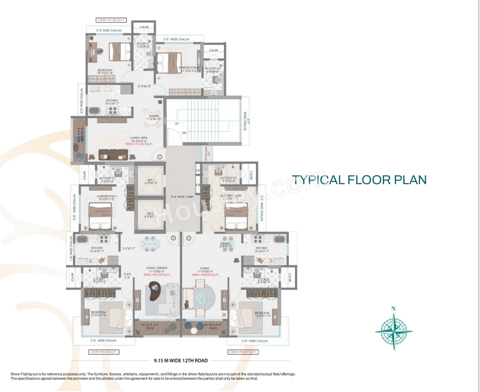 Sandu Vishranti Floor plan 6