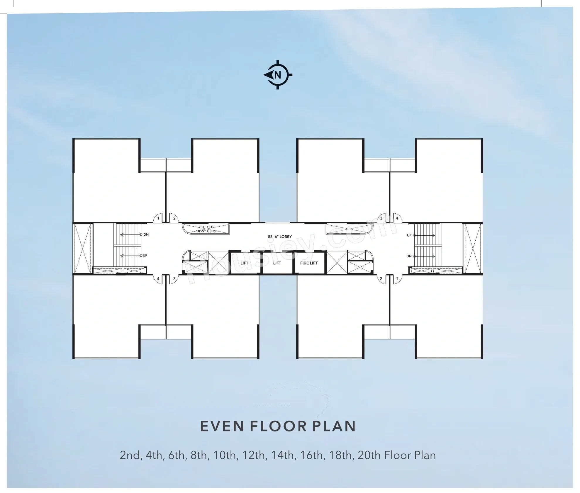 Sangath Smart Life Floor plan 1