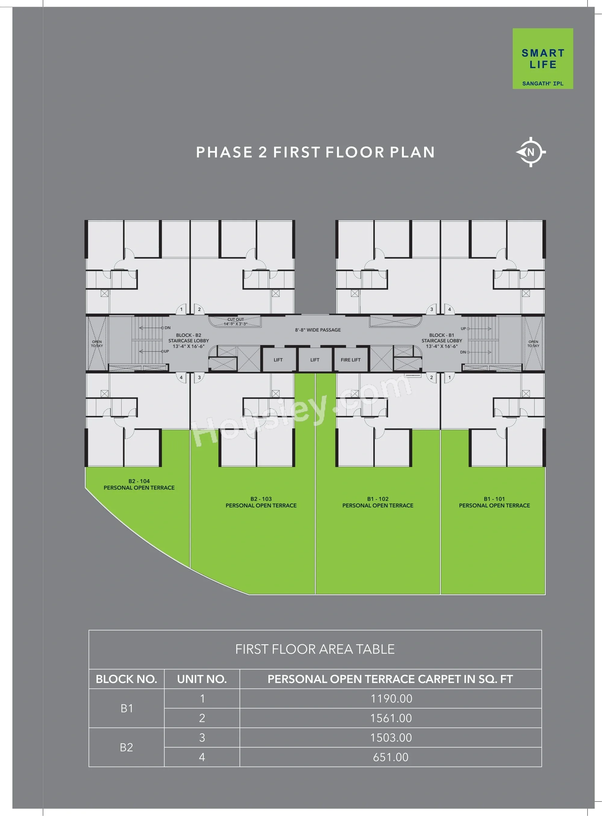 Sangath Smart Life Floor plan 2