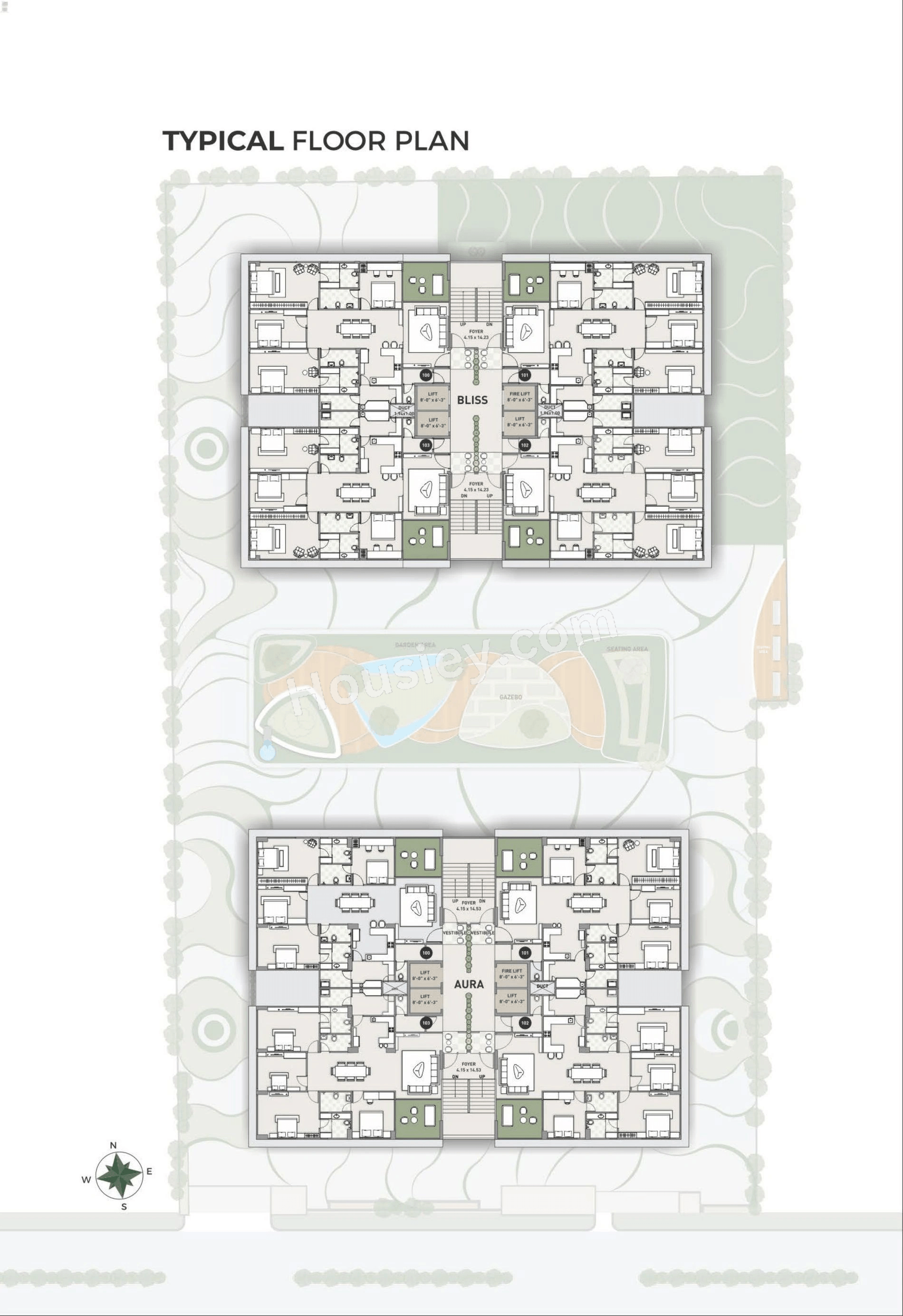 Sanghavi Manor Ananda Floor plan 2