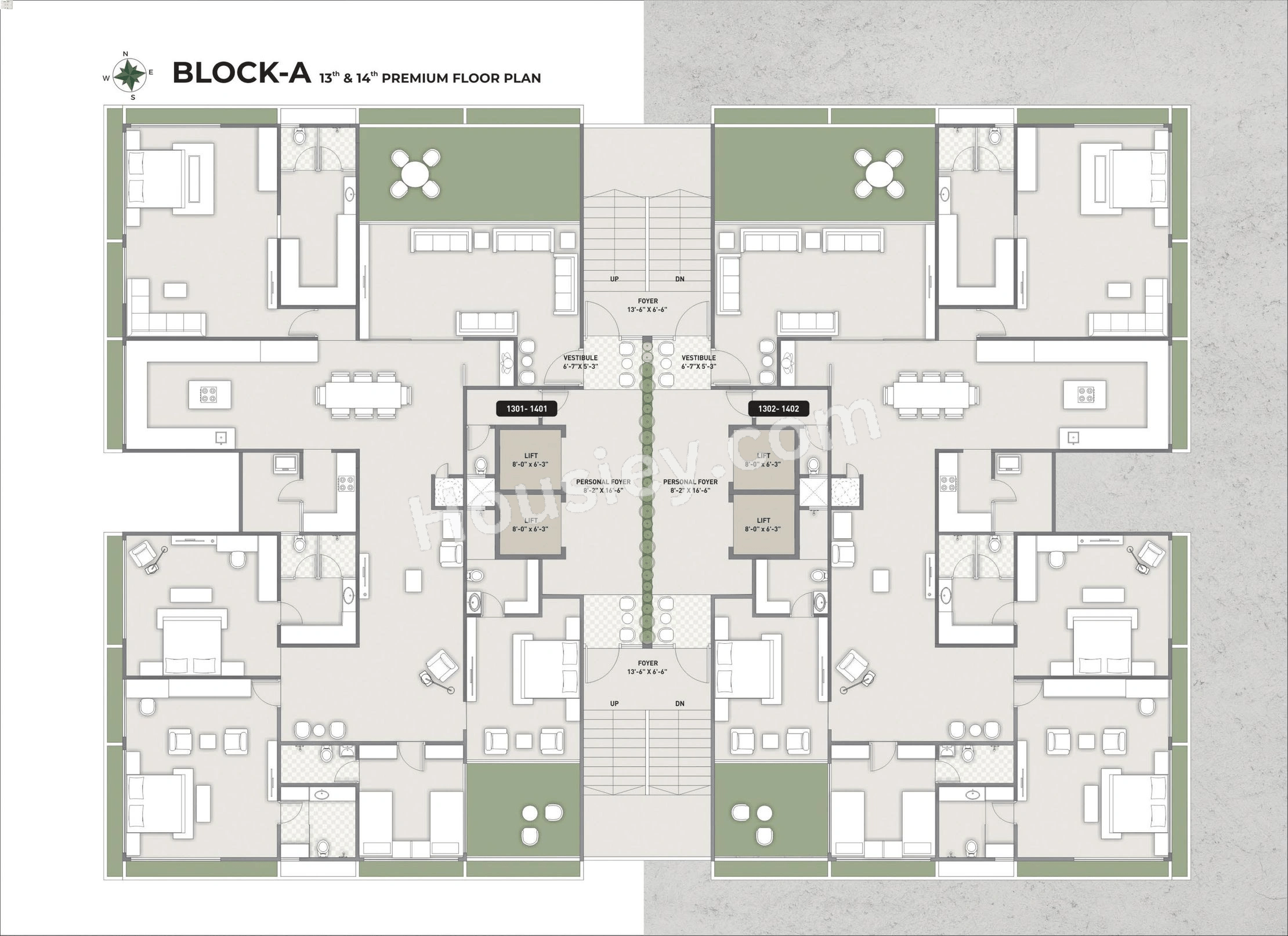 Sanghavi Manor Ananda Floor plan 1