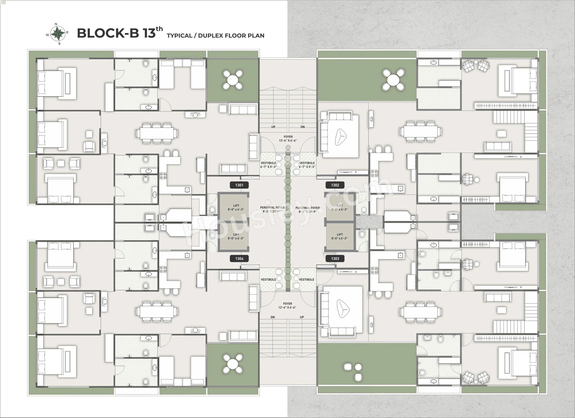 Sanghavi Manor Ananda Floor plan 3