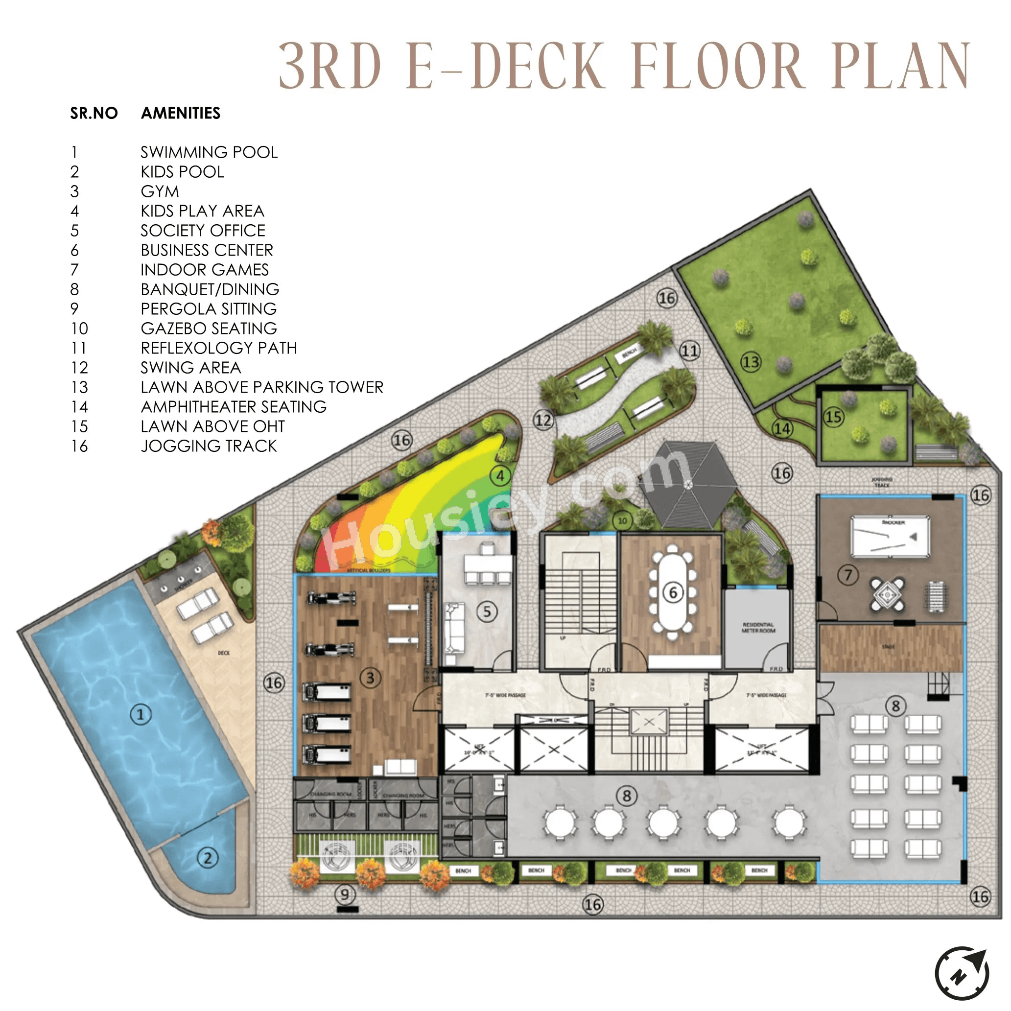 Sanghvi Tirth Floor plan 1