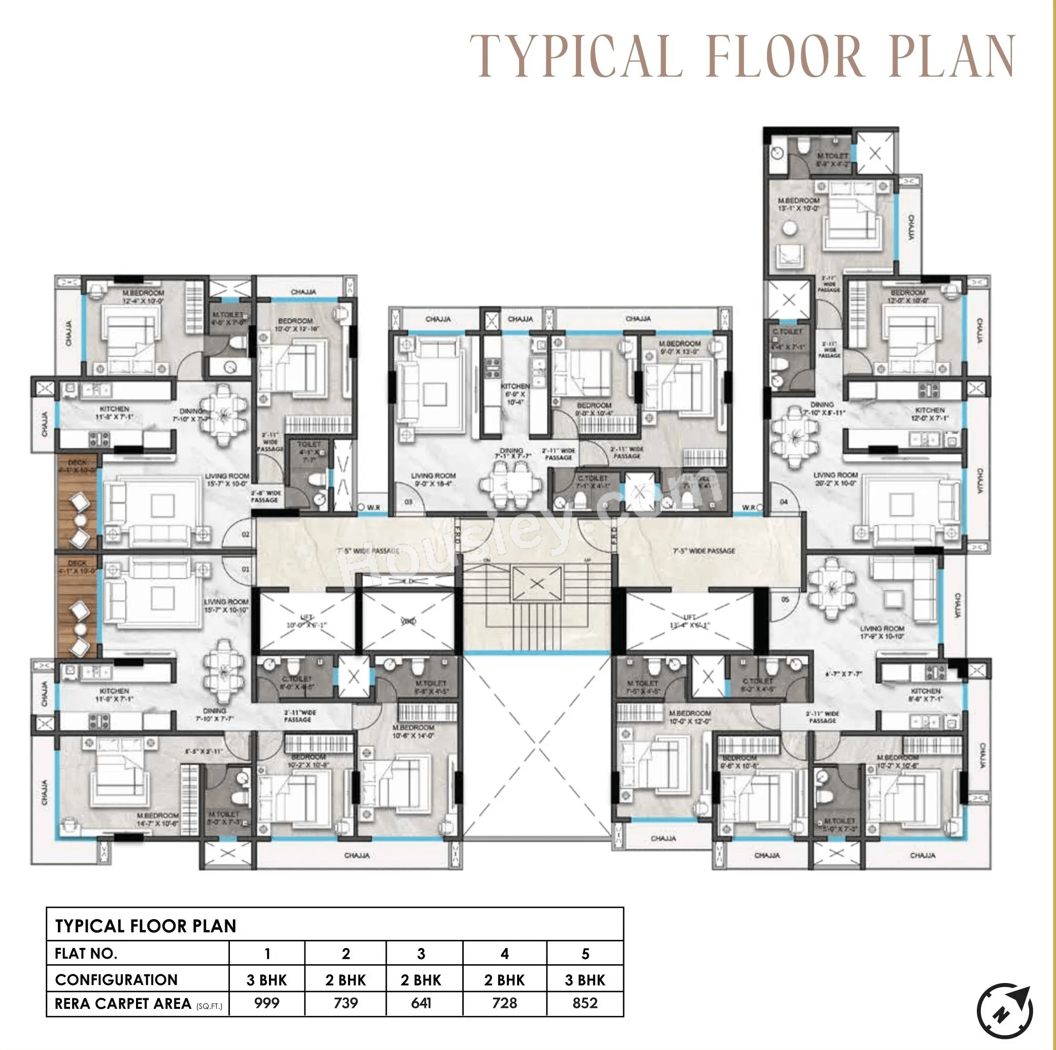 Sanghvi Tirth Floor plan 2