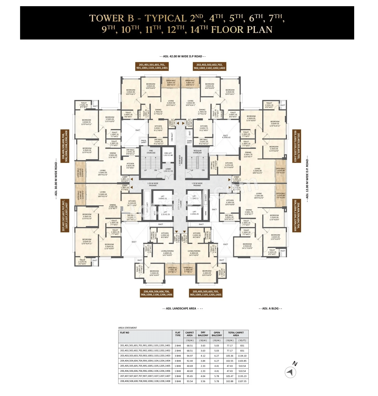 Sanjay Kakade Le Skylark Floor plan 1