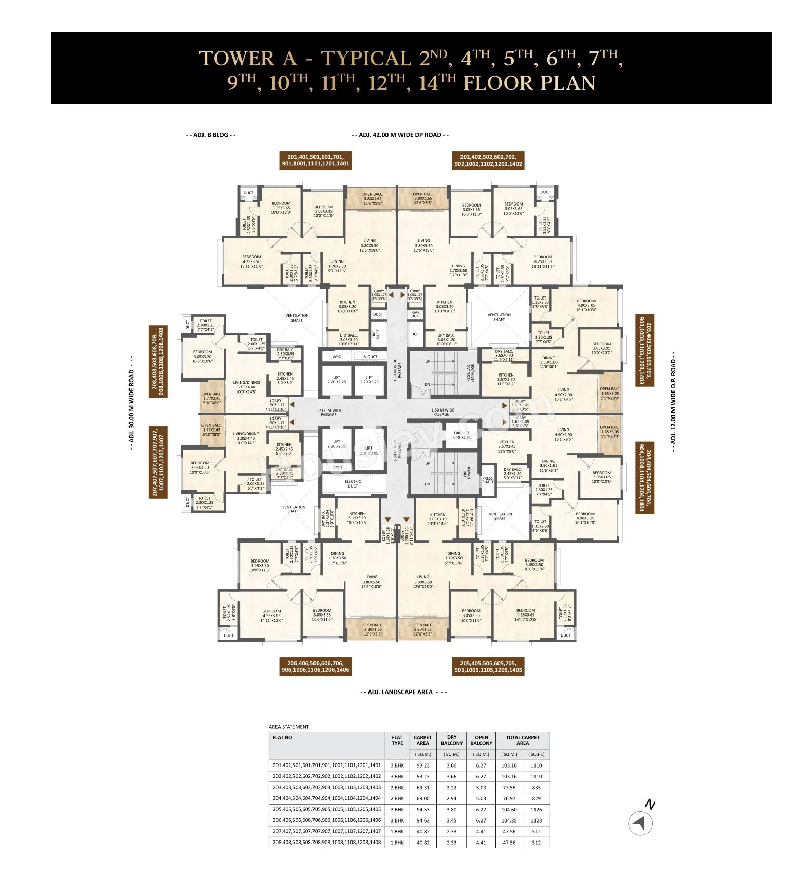 Sanjay Kakade Le Skylark Floor plan 2