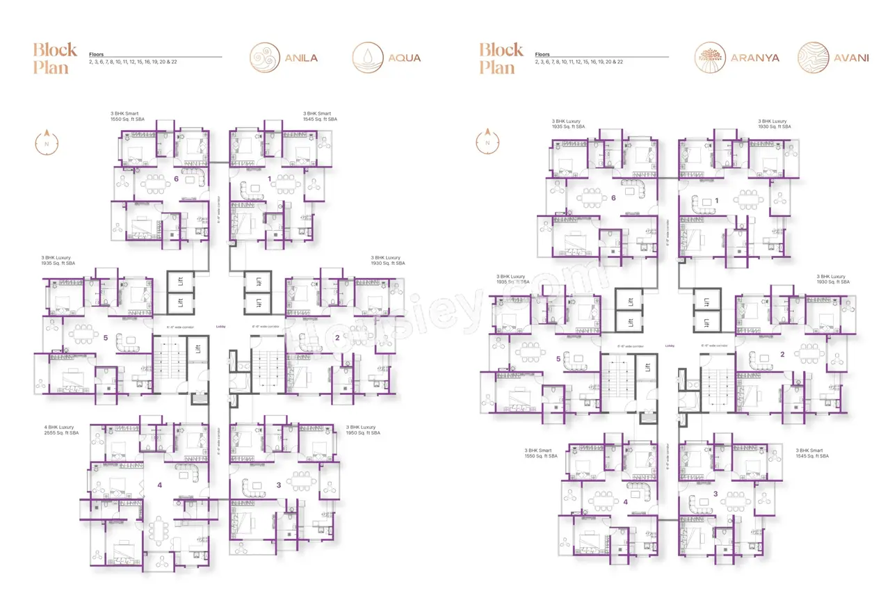 Sanjeevini Adwaith Floor Plan