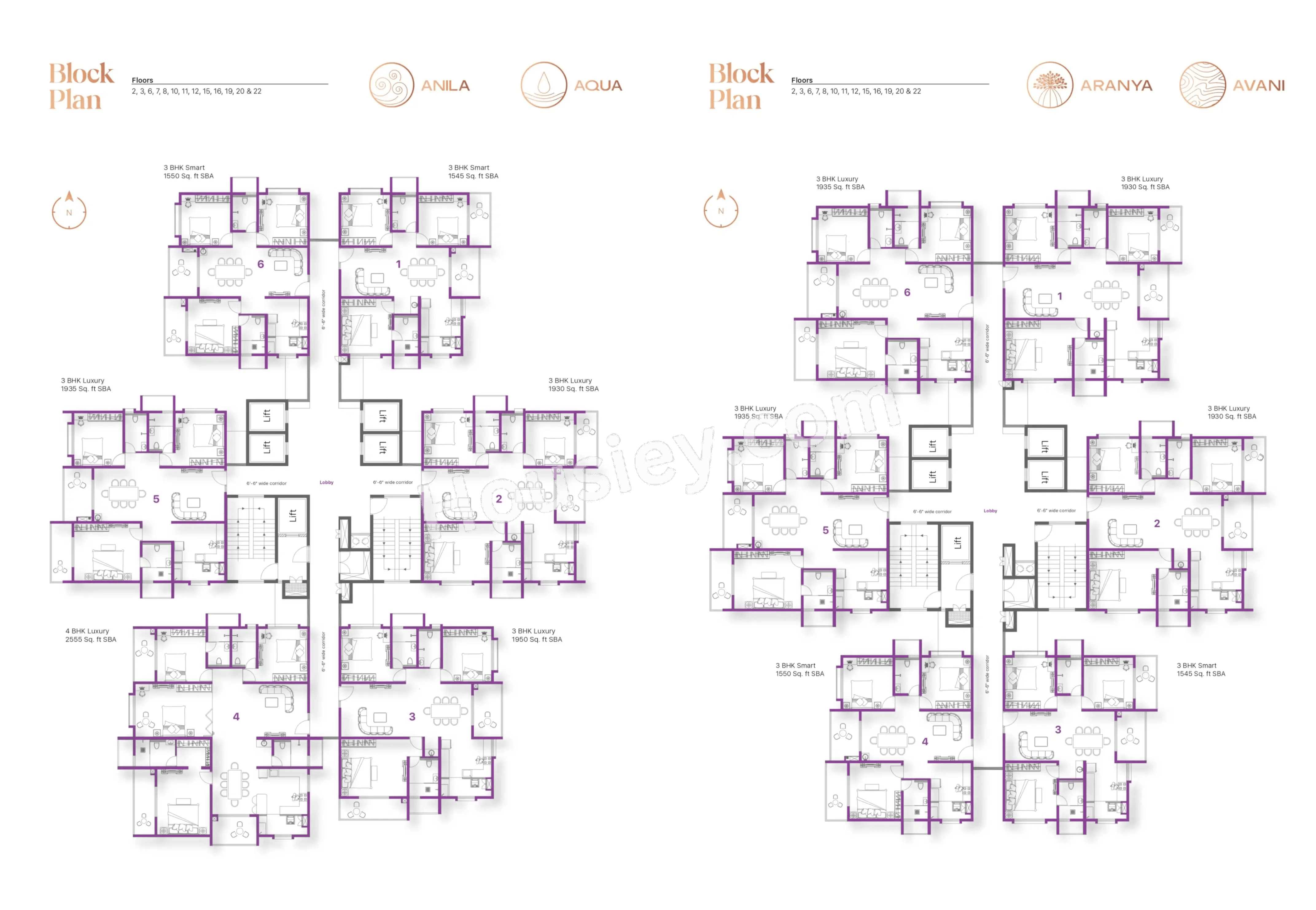 Sanjeevini Adwaith Floor Plan