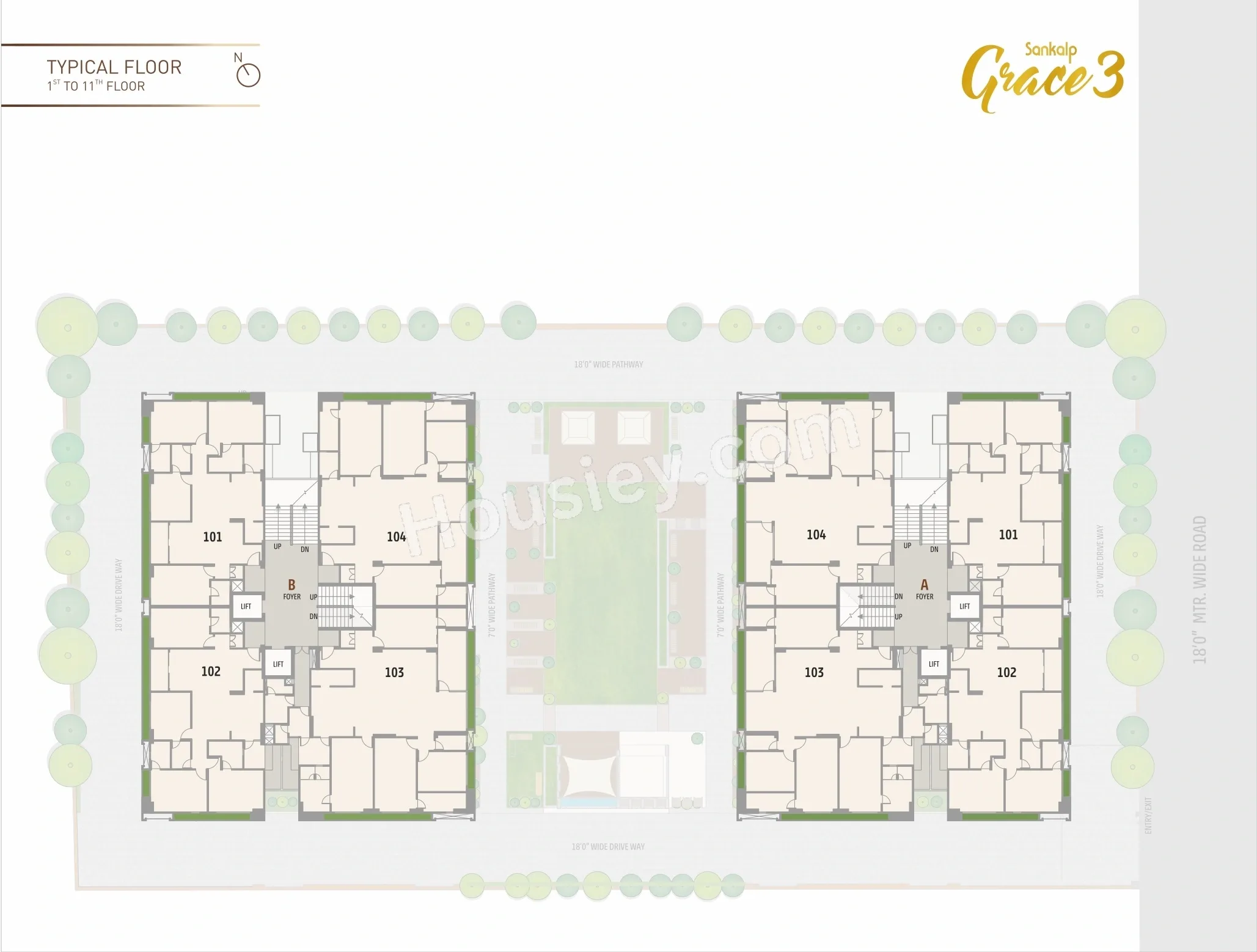 Sankalp Grace 3 Floor plan 1