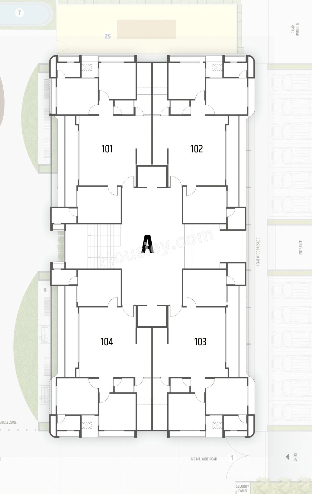 Sankalp The Q Floor plan 1