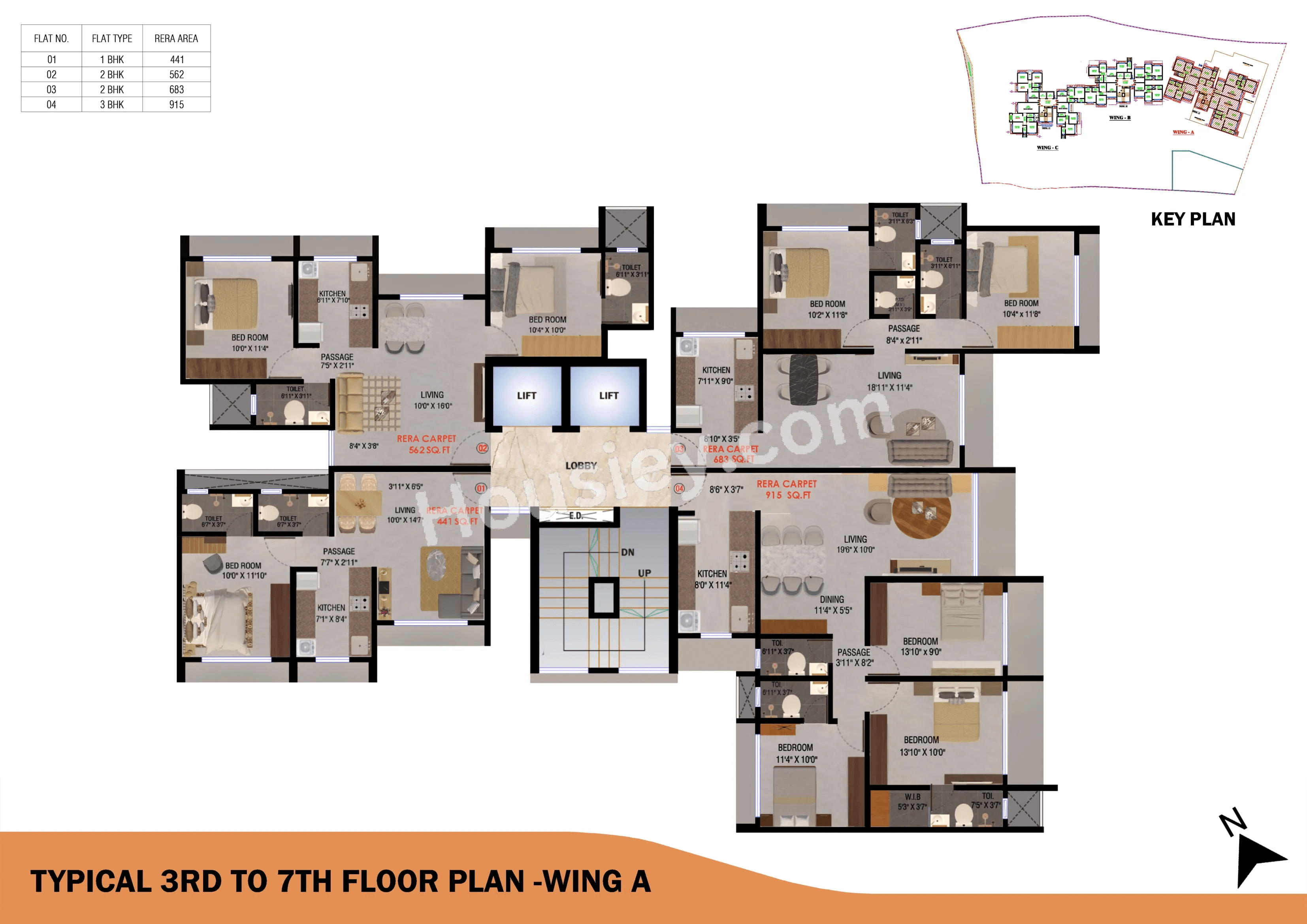Sanmati Raghukul Floor plan 2