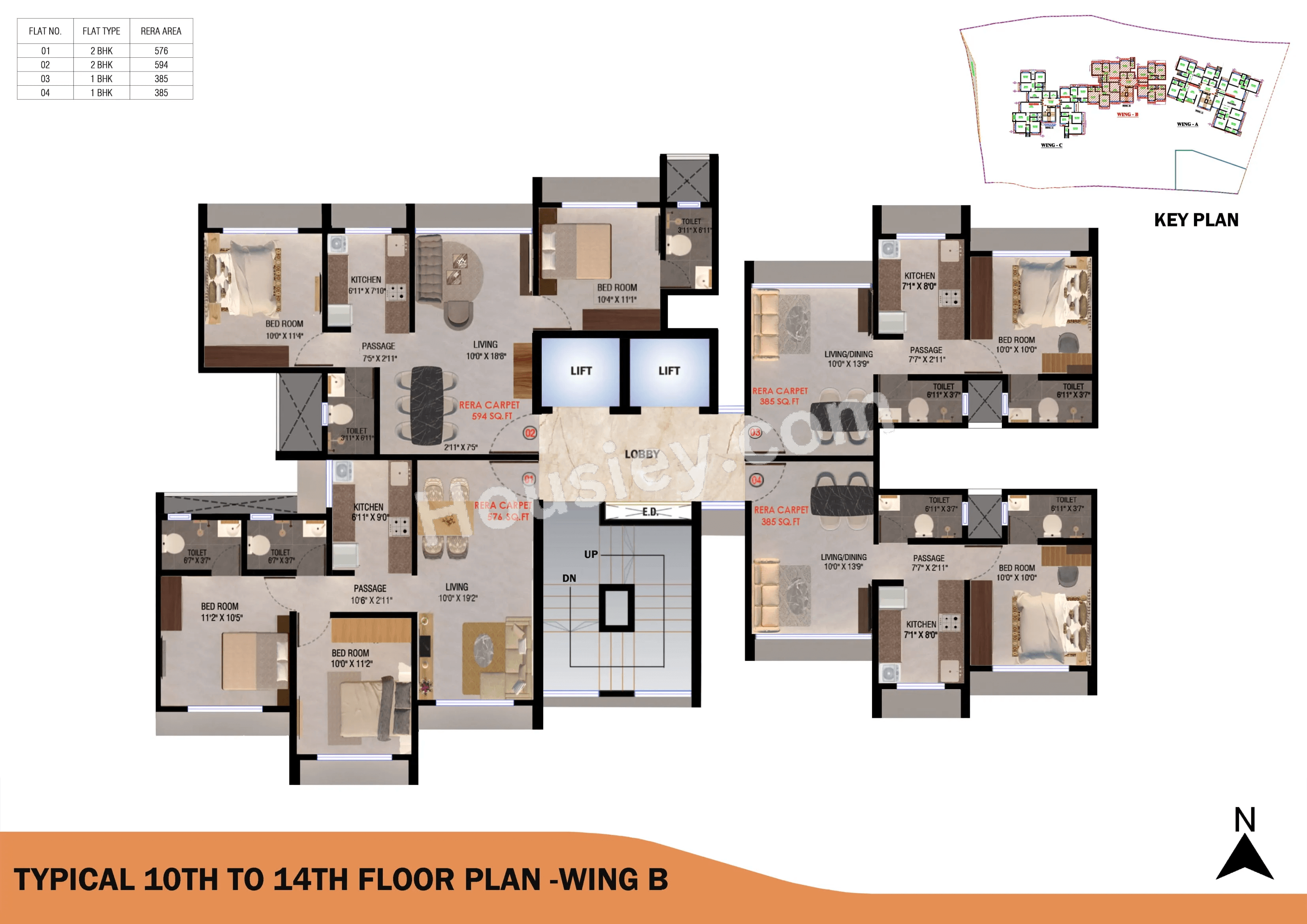 Sanmati Raghukul Floor plan 5