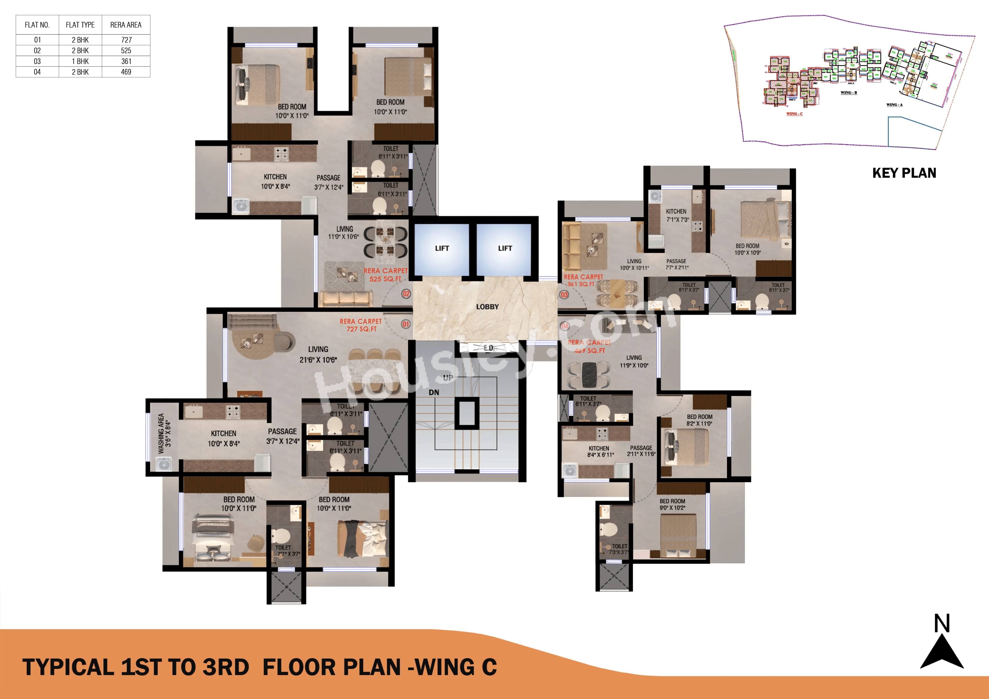 Sanmati Raghukul Floor plan 6