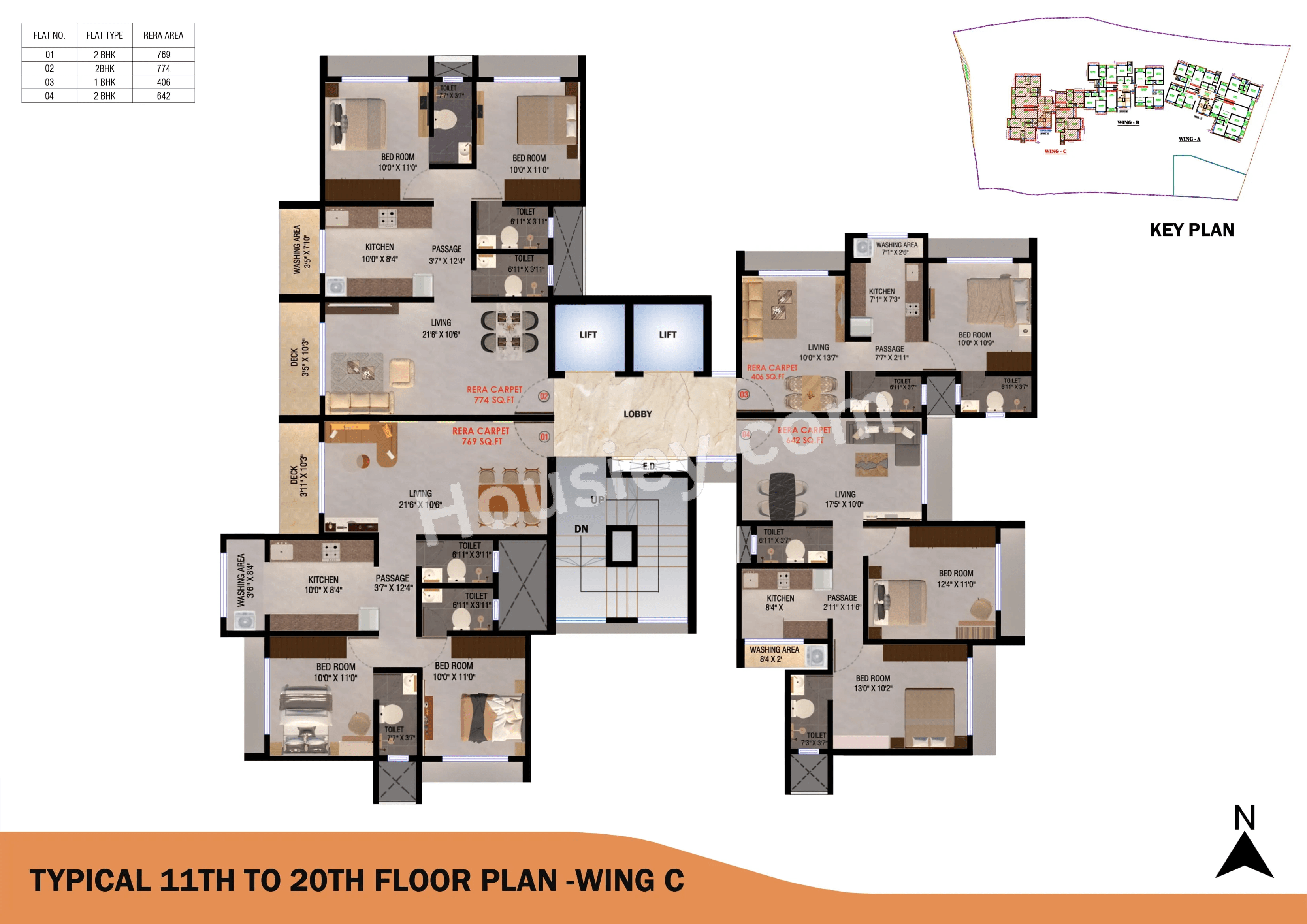 Sanmati Raghukul Floor plan 7