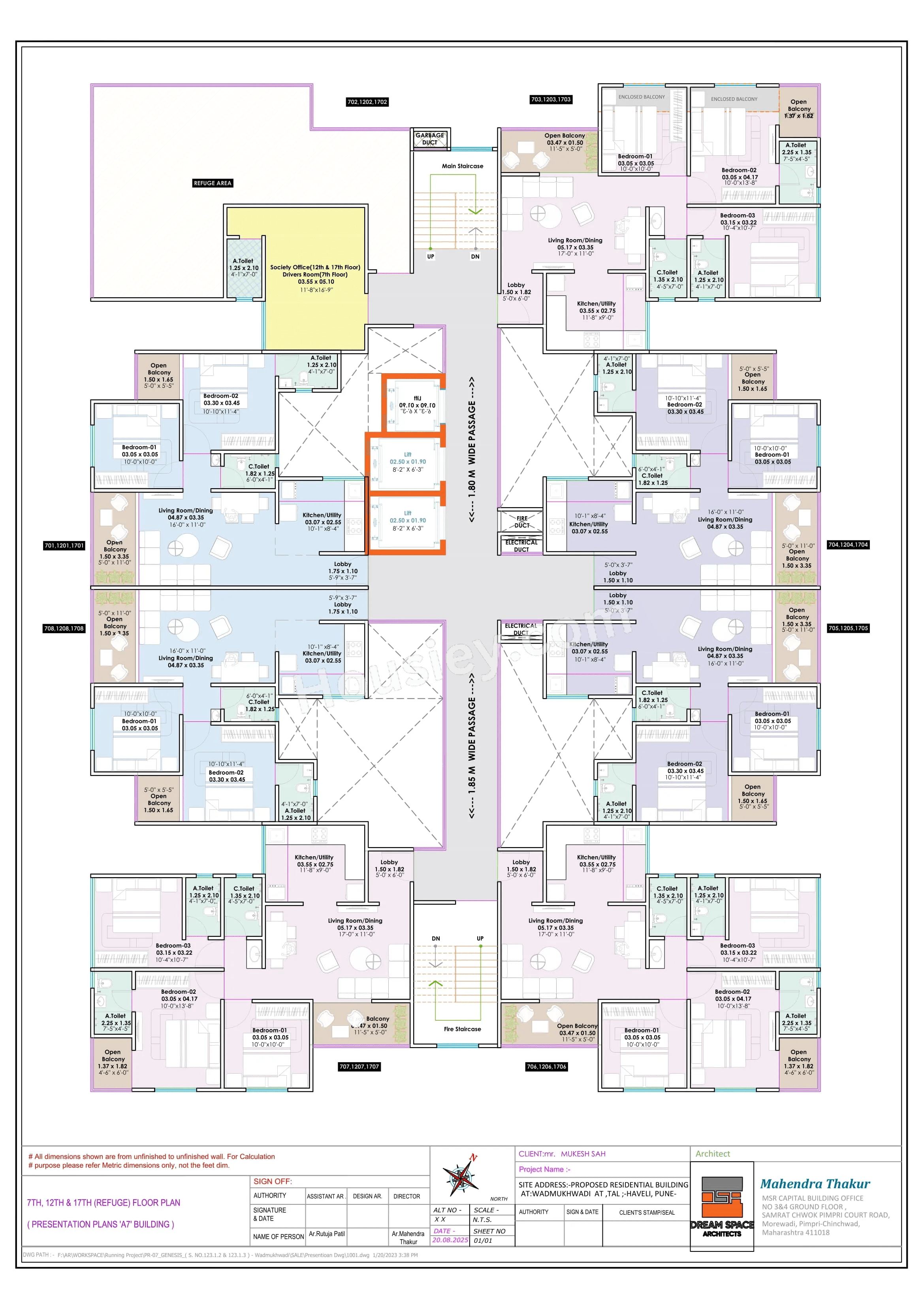 Santiago Genesis Floor plan 1