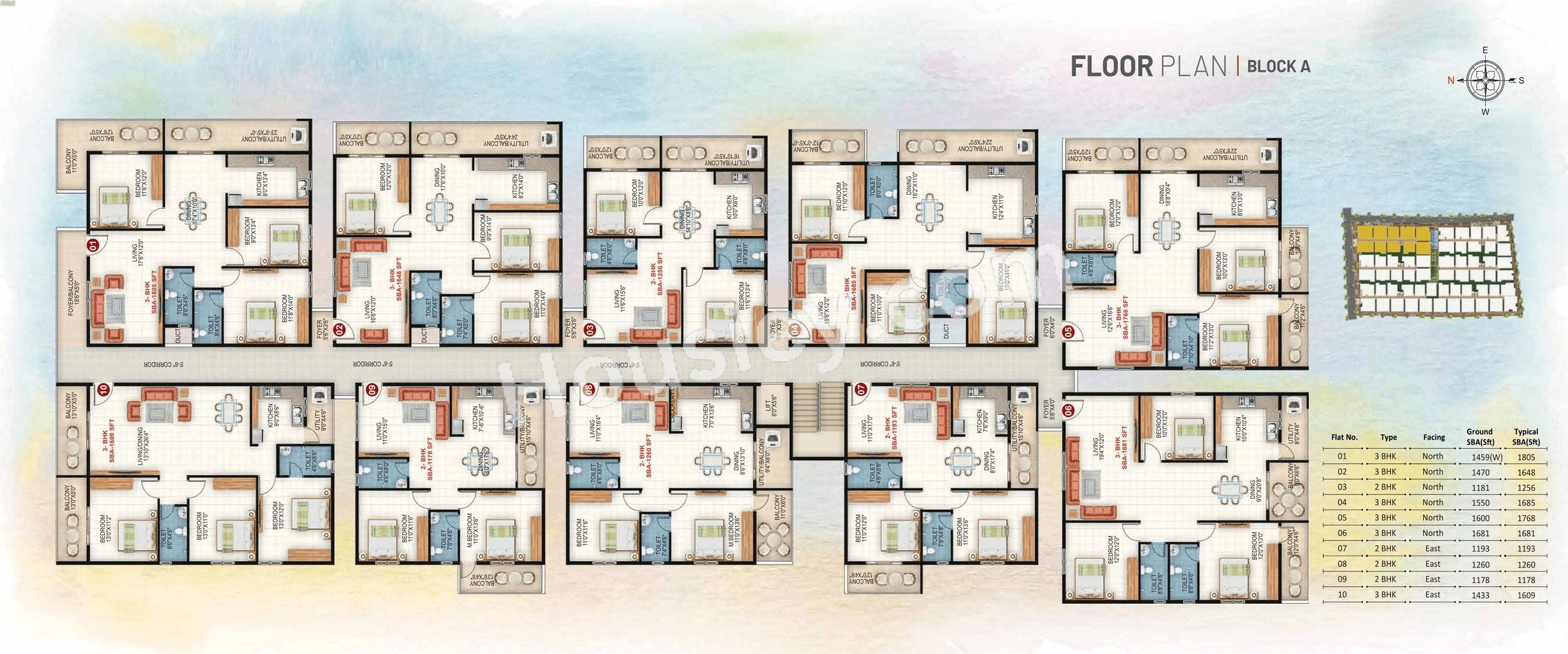 Sapthagiri Sandalwoods Floor plan 1