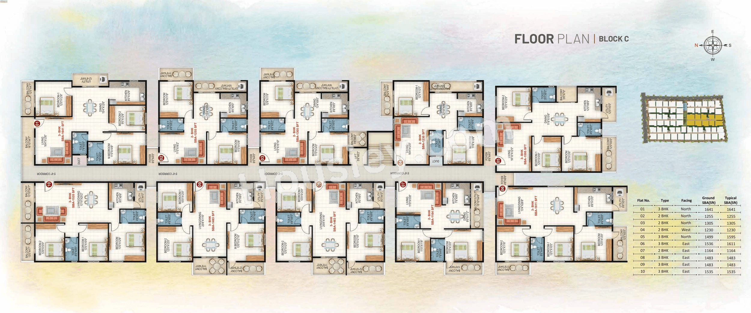 Sapthagiri Sandalwoods Floor plan 3
