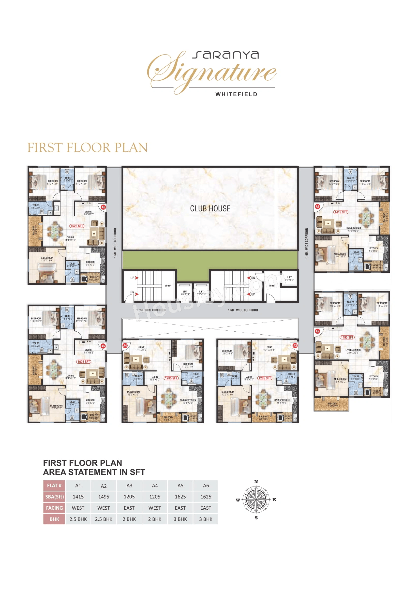 Saranya Signature Floor plan 1
