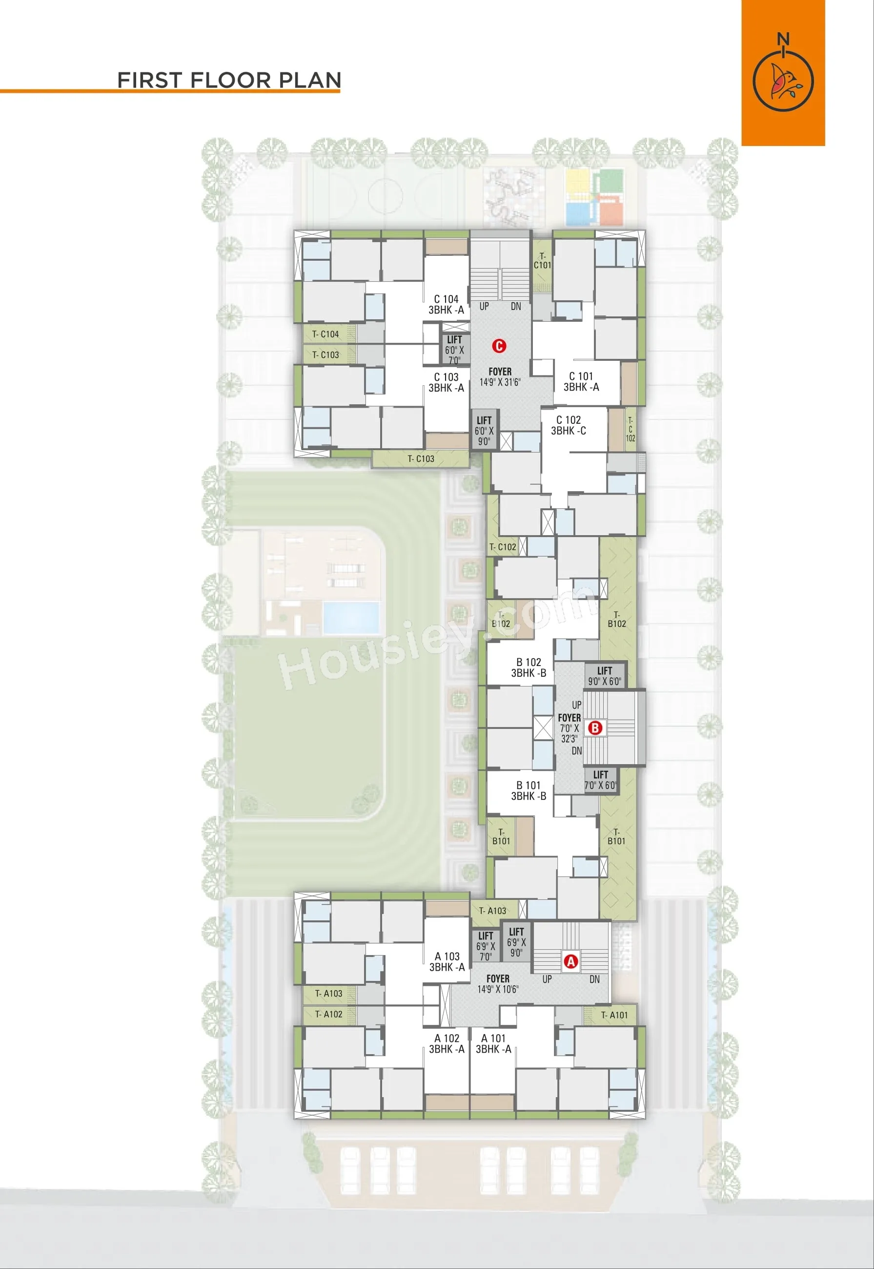 Sarva One26 Floor plan 1