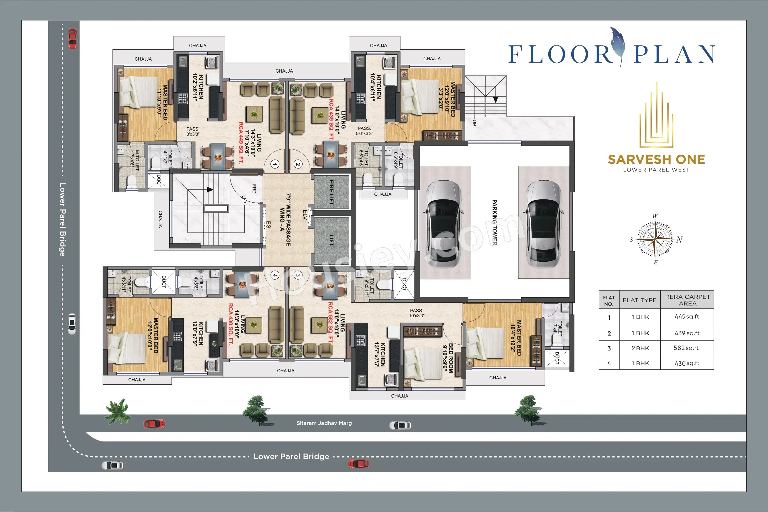 Sarvesh One Floor Plan