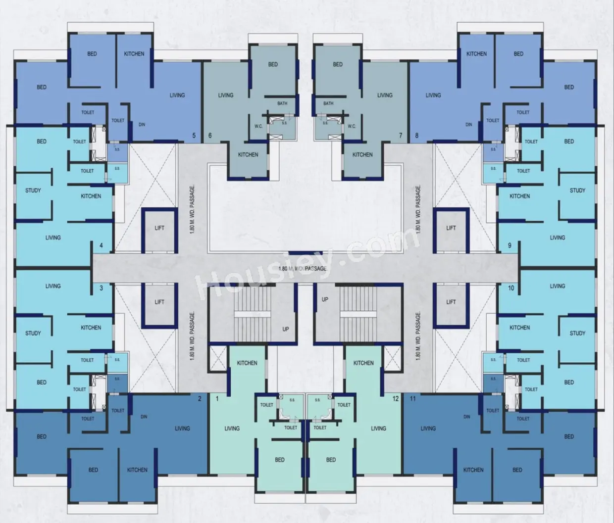 Sarvoday Marvel Floor Plan