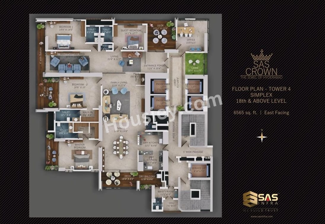 SAS Crown Floor plan 2