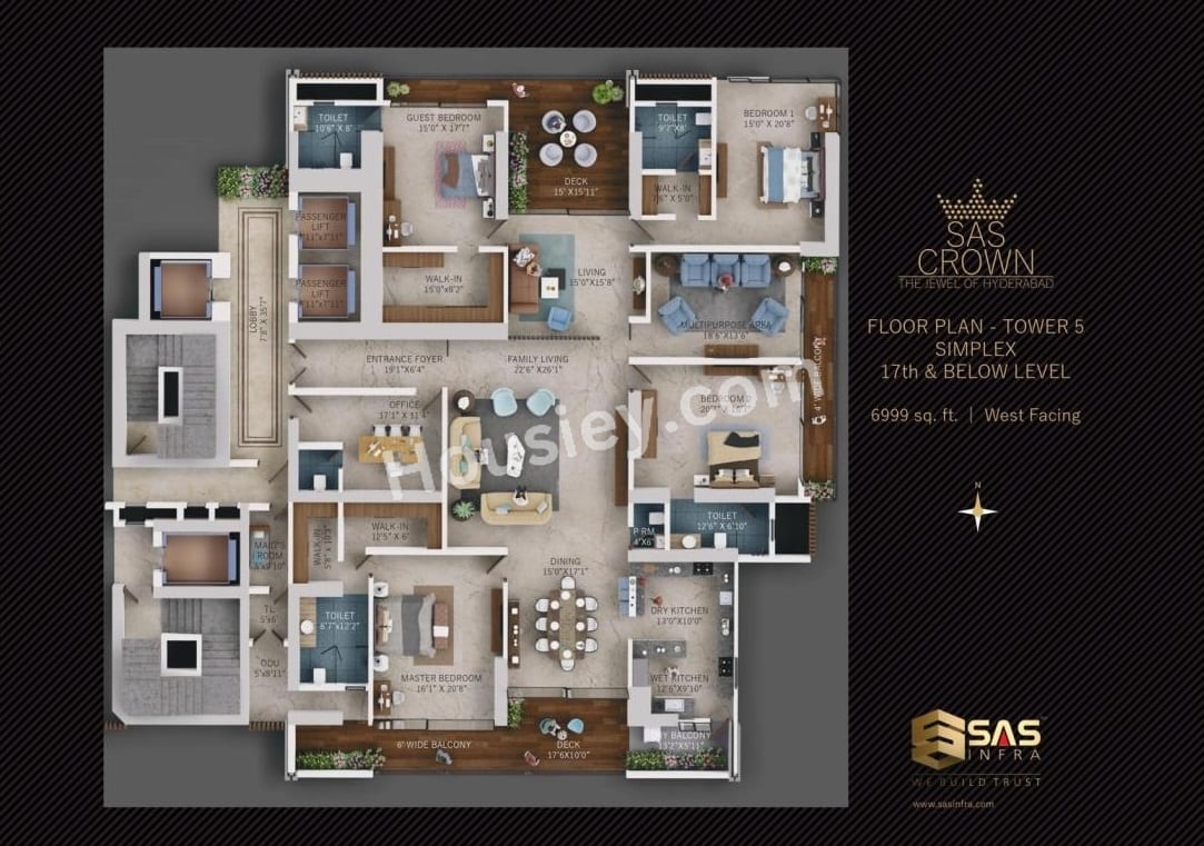 SAS Crown Floor plan 4