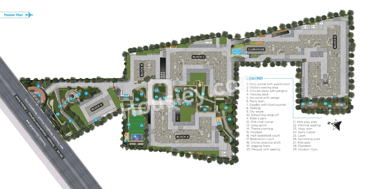 Sattva Aeropolis Floor plan 1