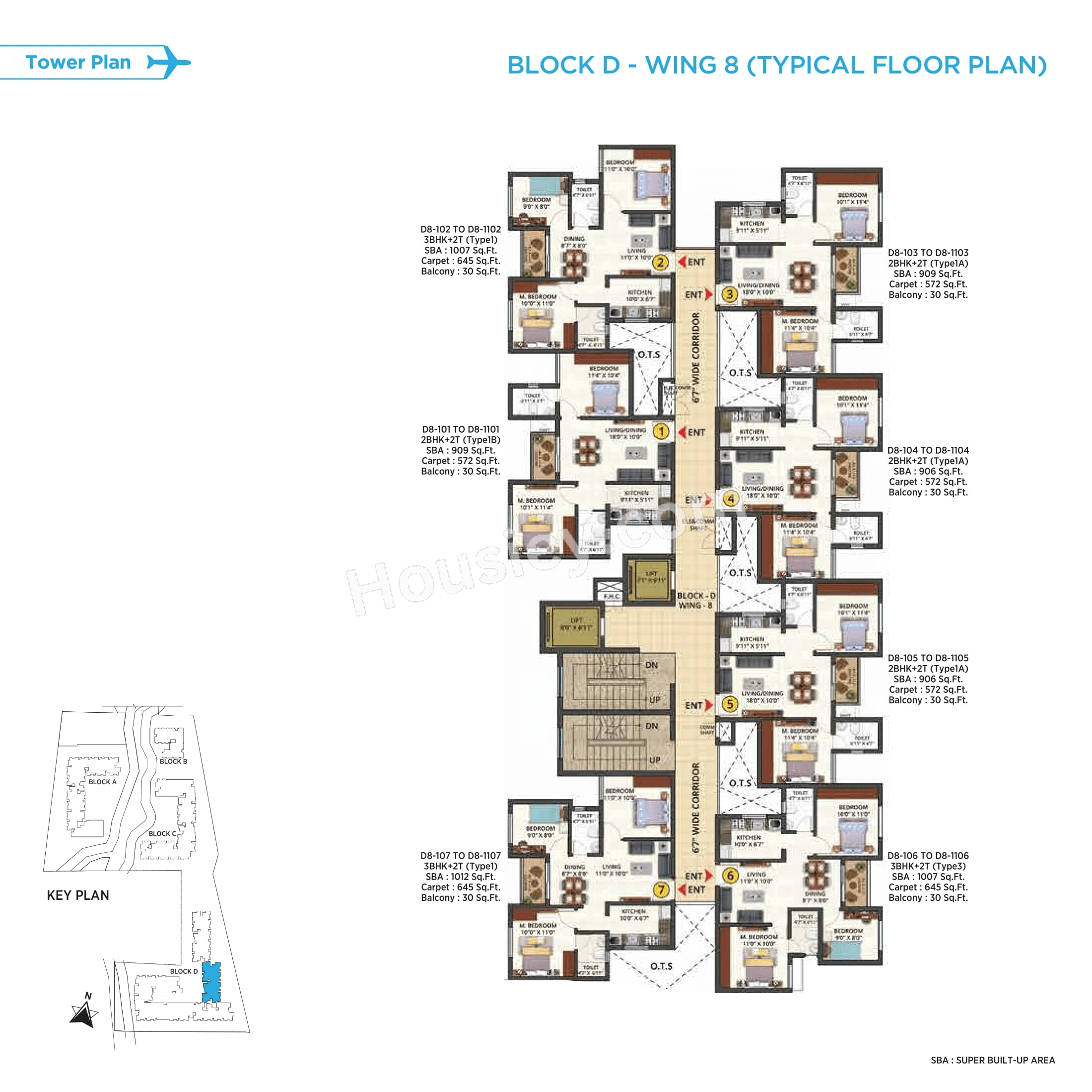 Sattva Aeropolis Floor plan 4