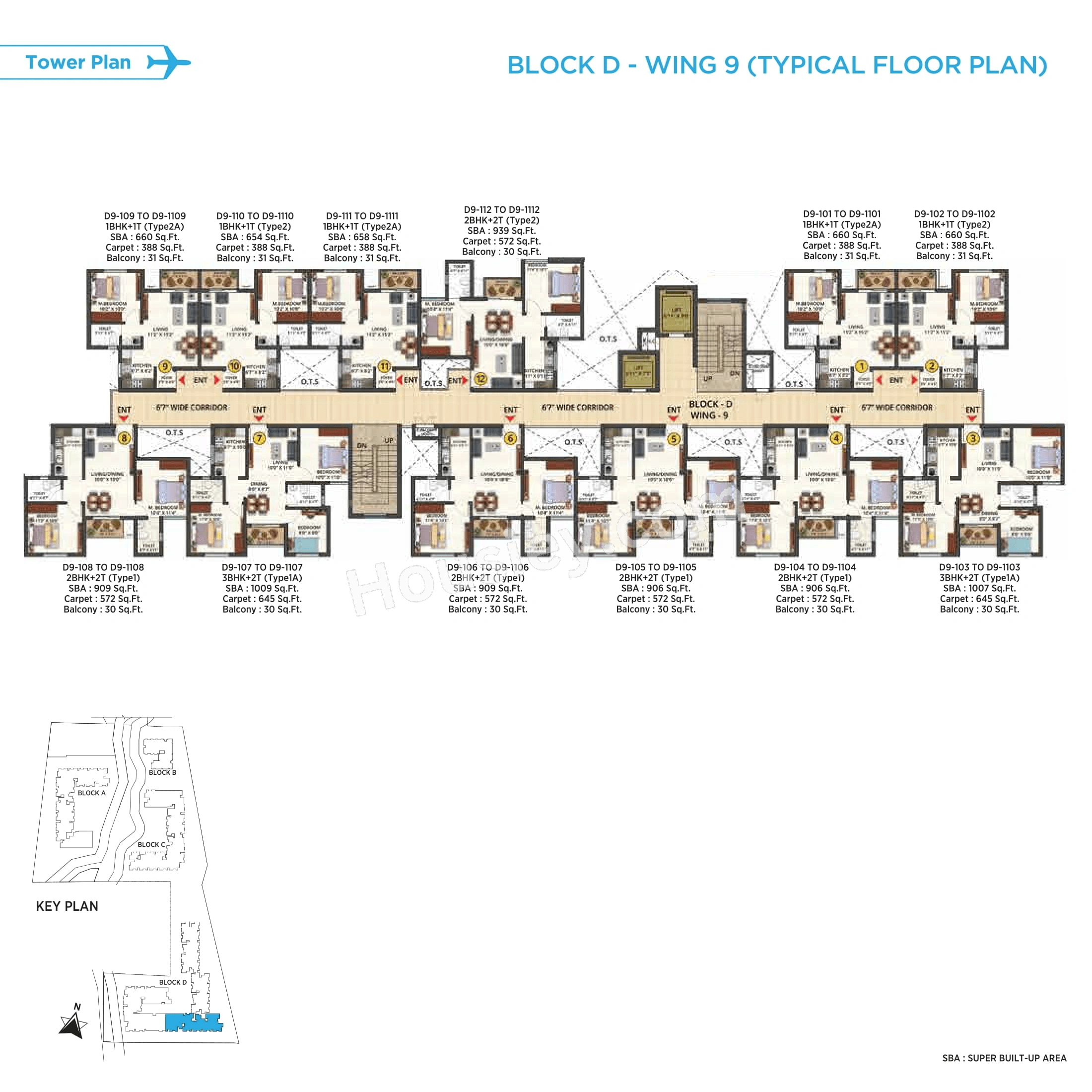 Sattva Aeropolis Floor plan 5