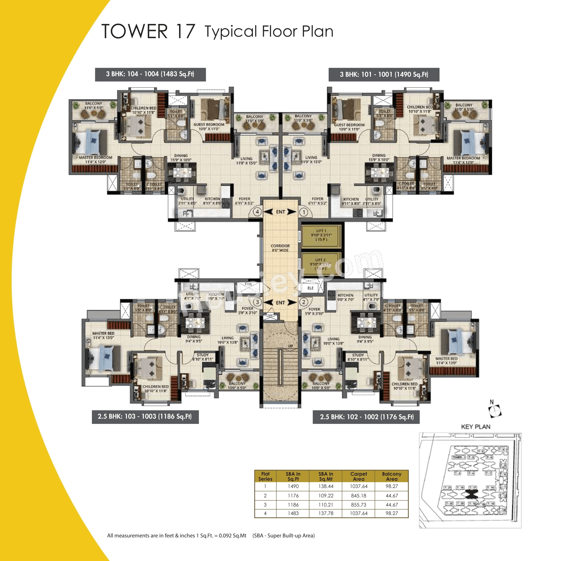 Sattva Anugraha Floor plan 5