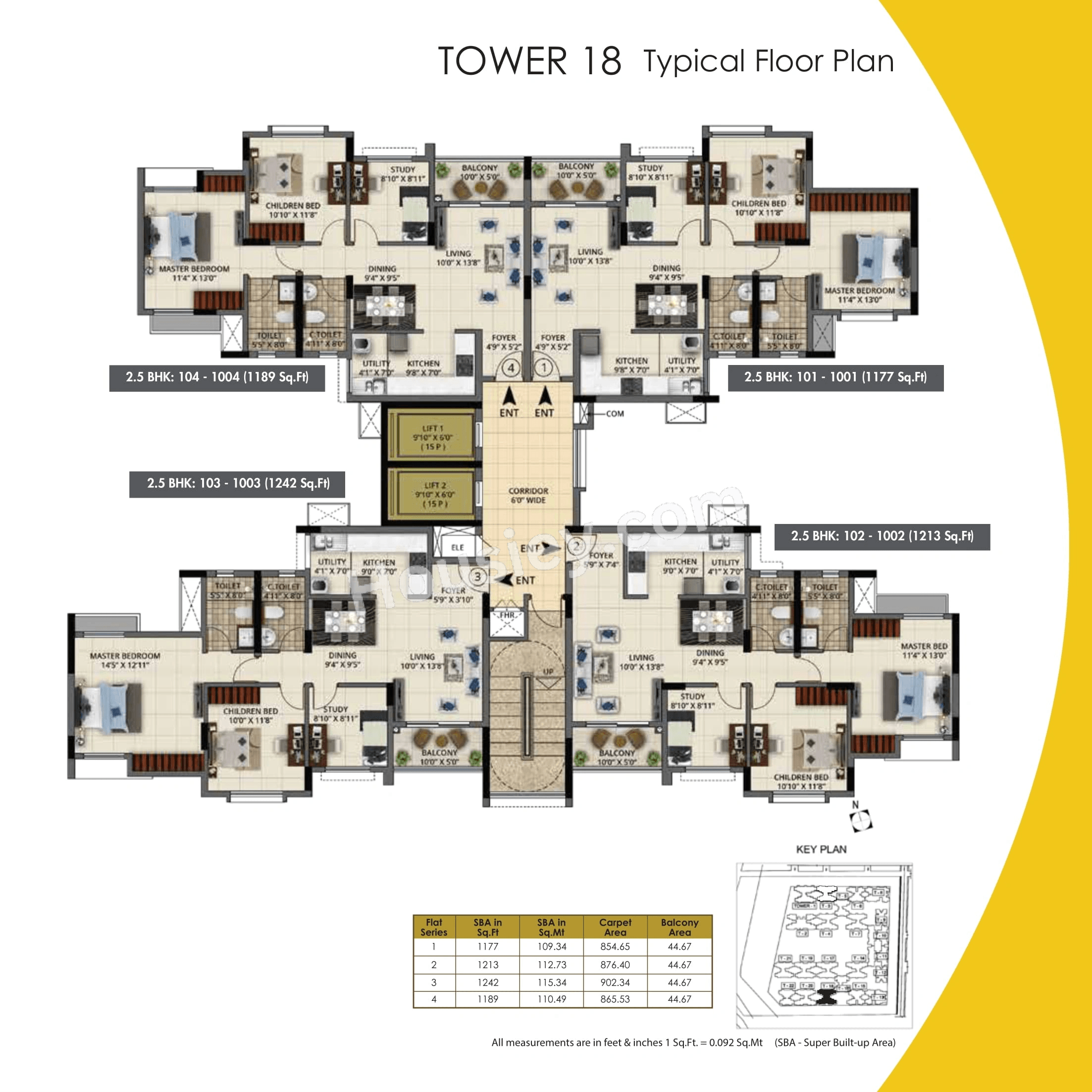 Sattva Anugraha Floor plan 6