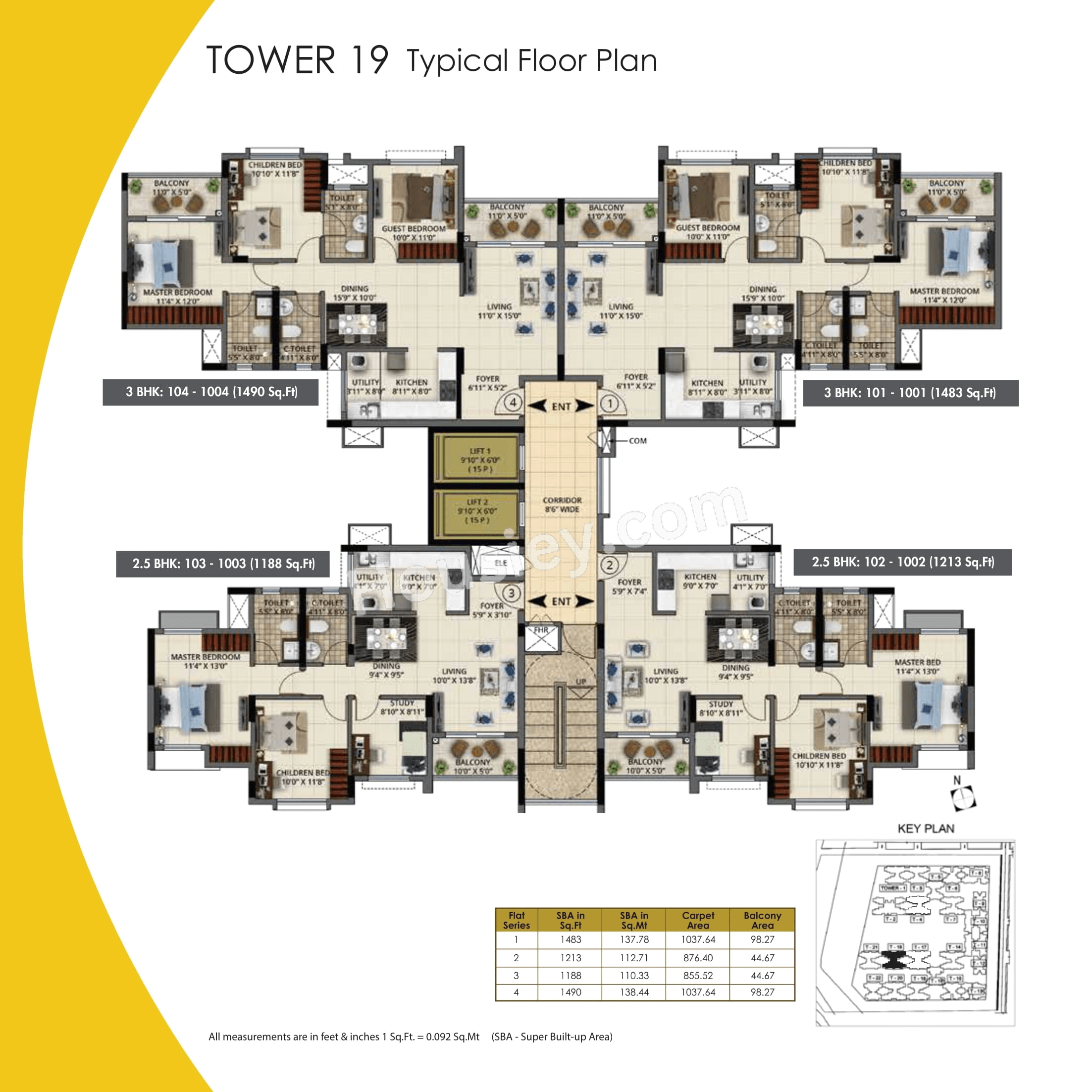 Sattva Anugraha Floor plan 7