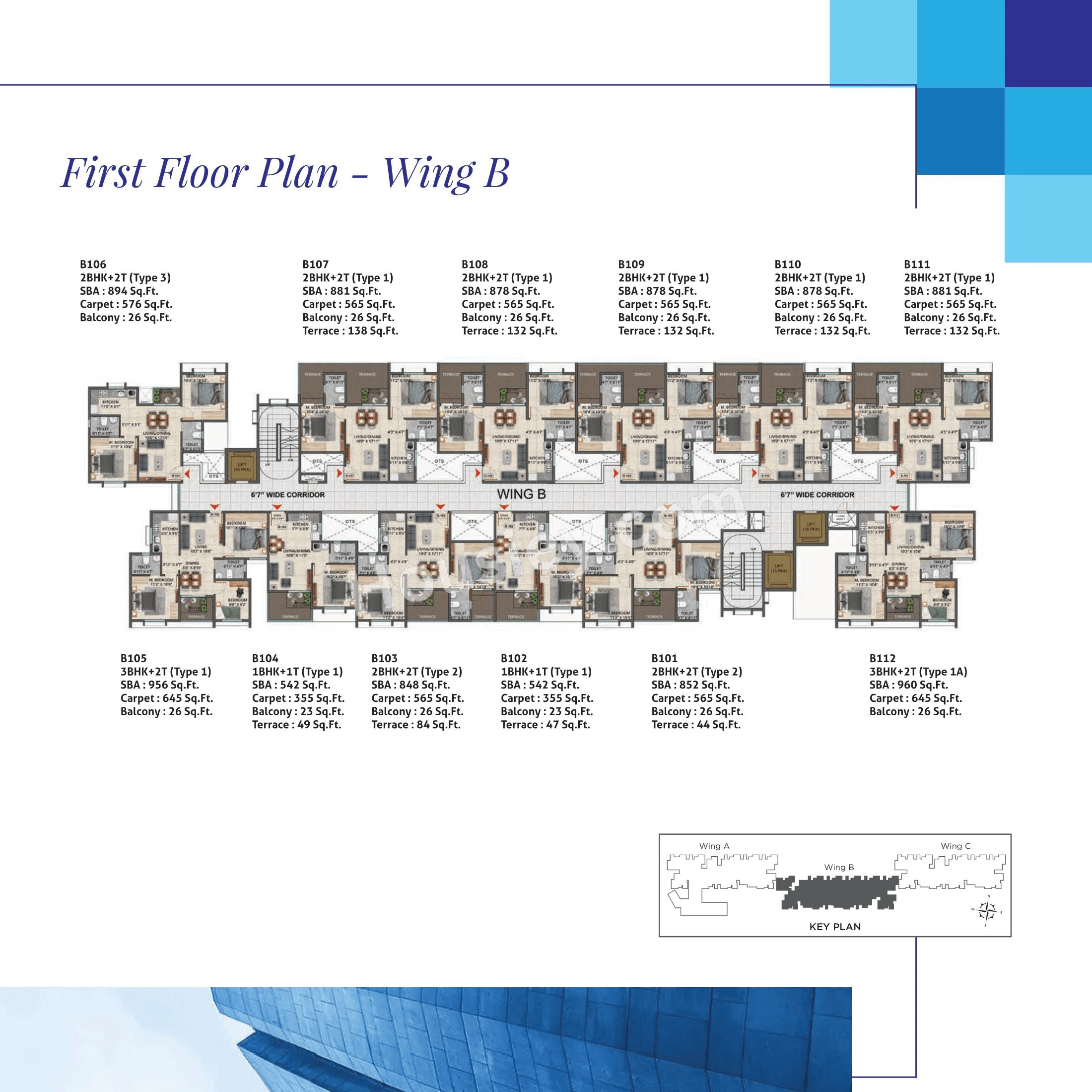 Sattva Bliss Floor plan 3